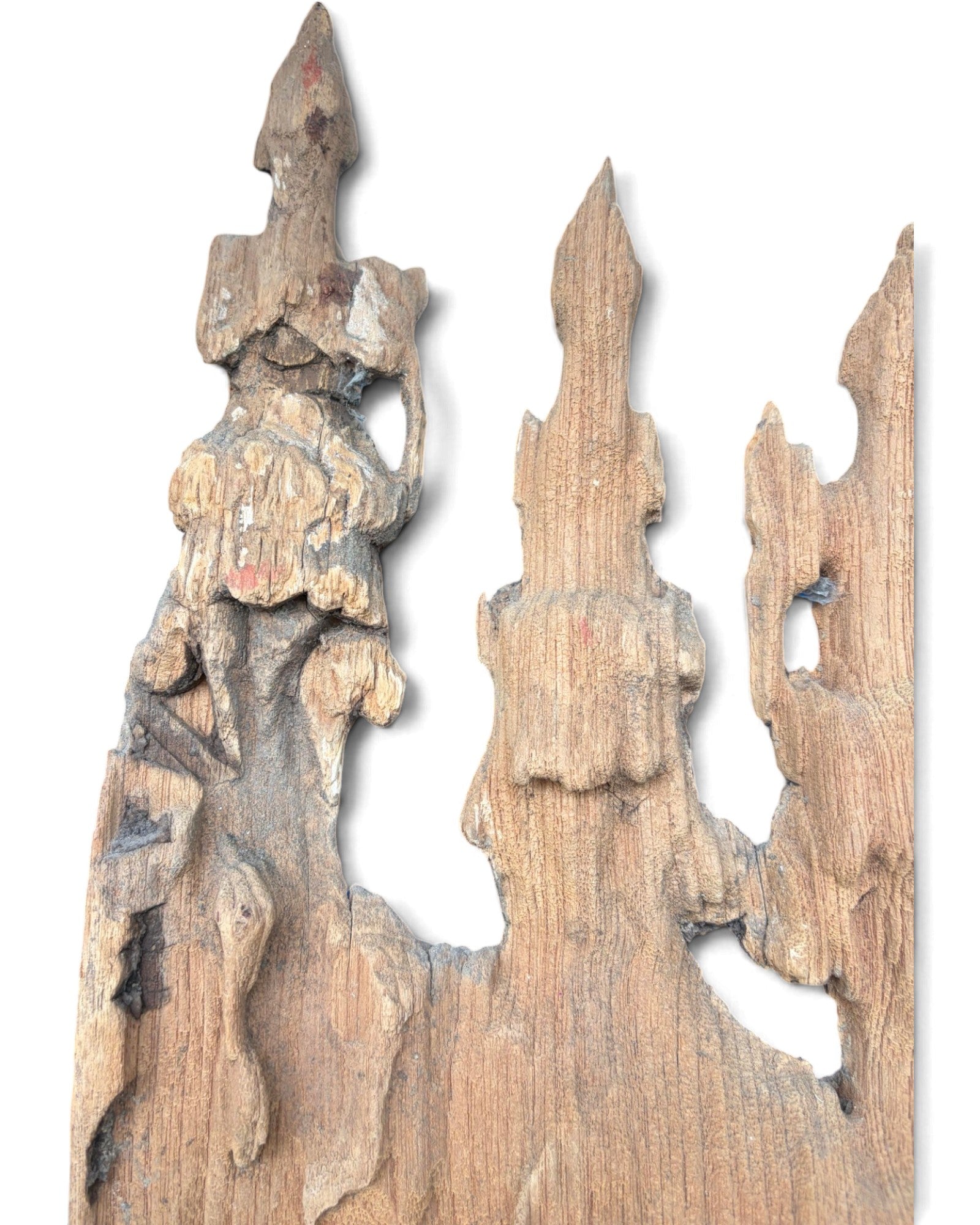 Lanna Angel Wood Carving