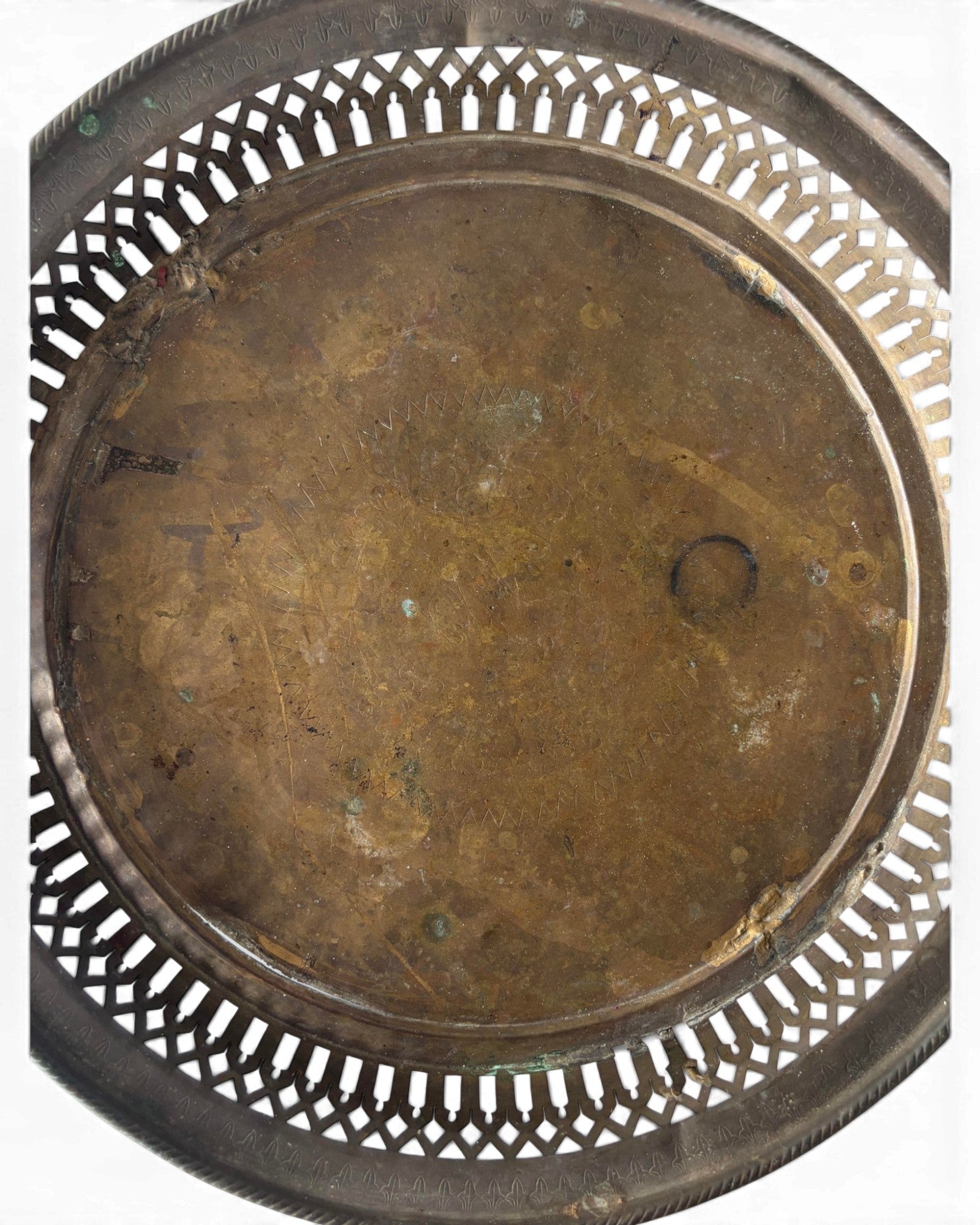 Brass Tray Dia37 (ถาดทองเหลือง)