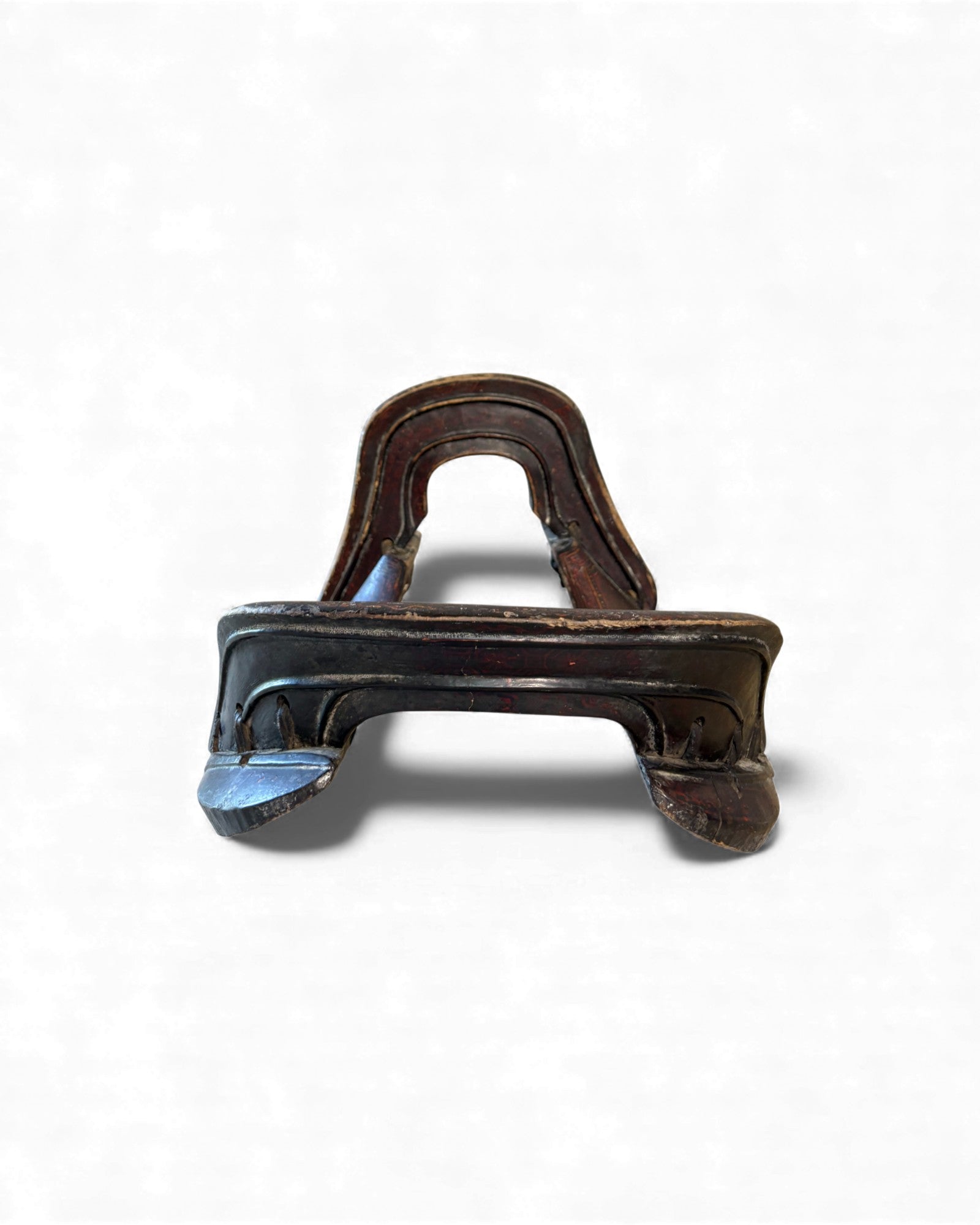 Chinese Wooden Horse Saddle - Surround Living - 13