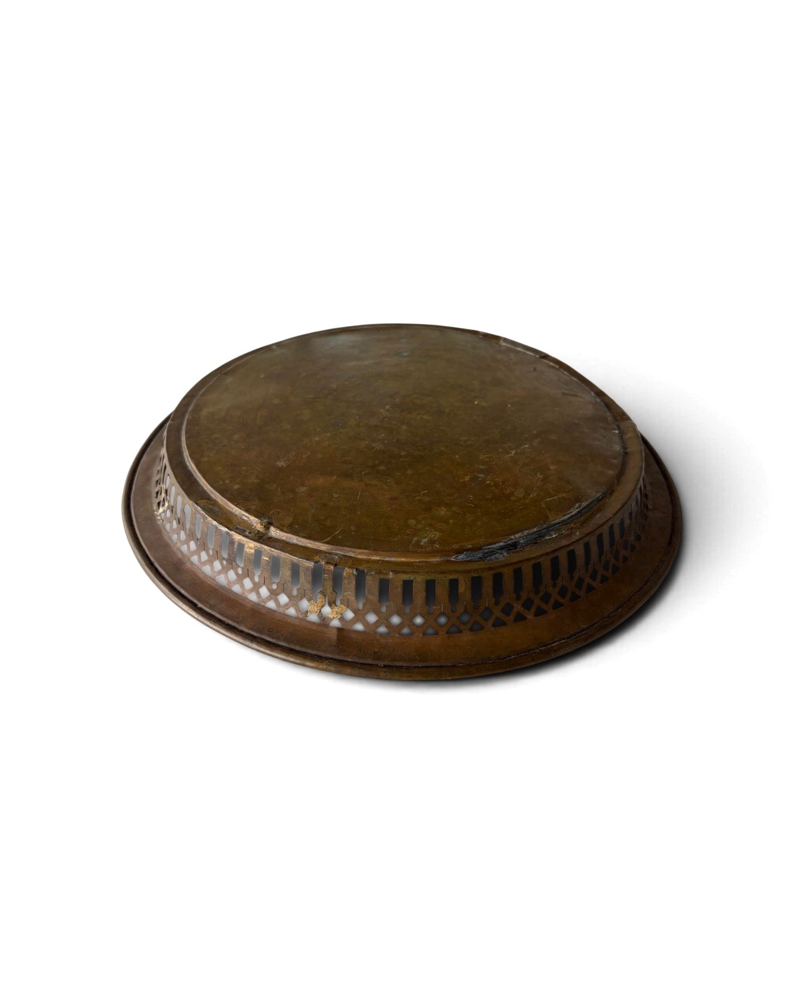 Brass Tray Dia37 (ถาดทองเหลือง)