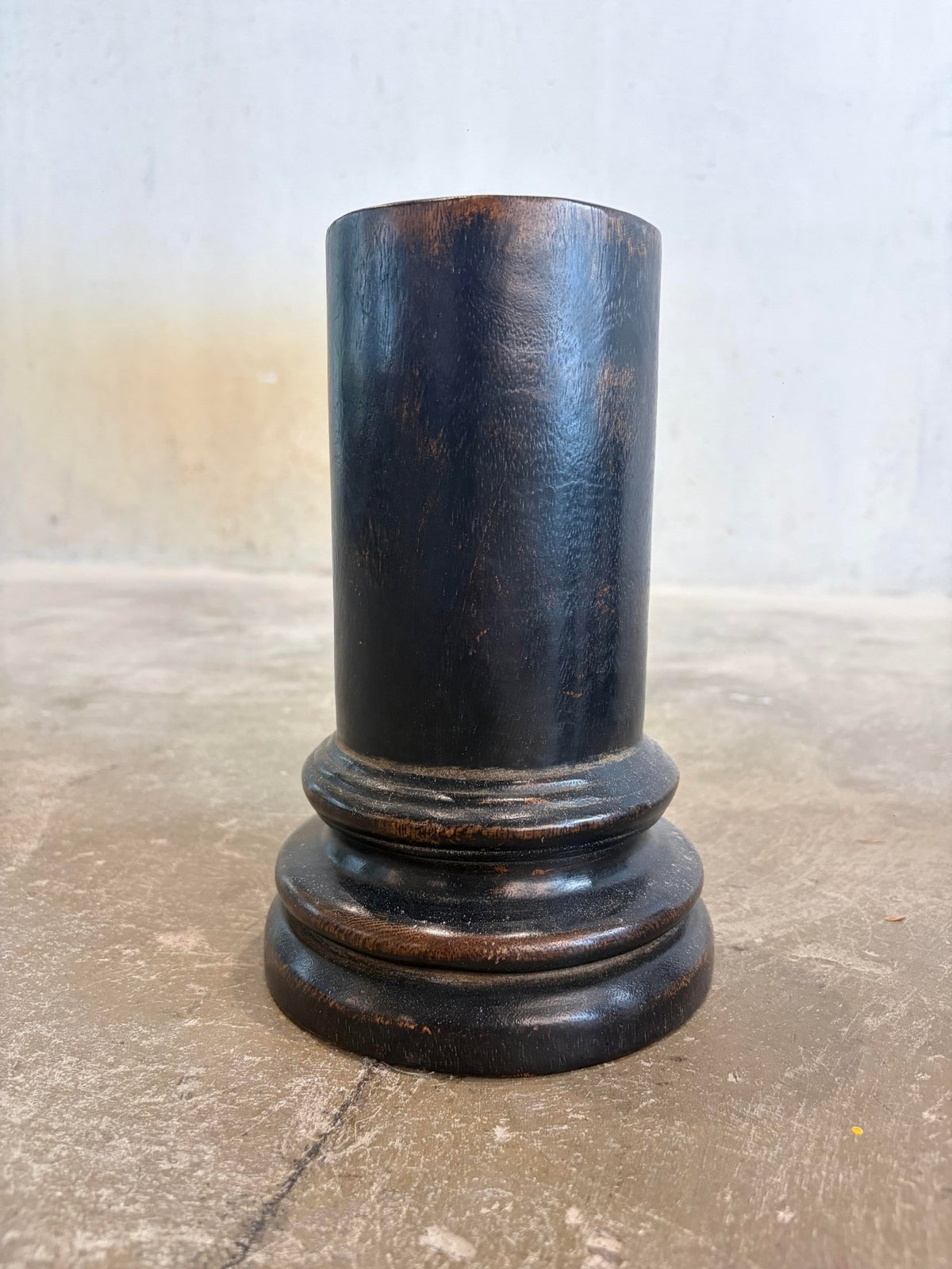 Wooden Candle Holder - Black - Surround Living - 13