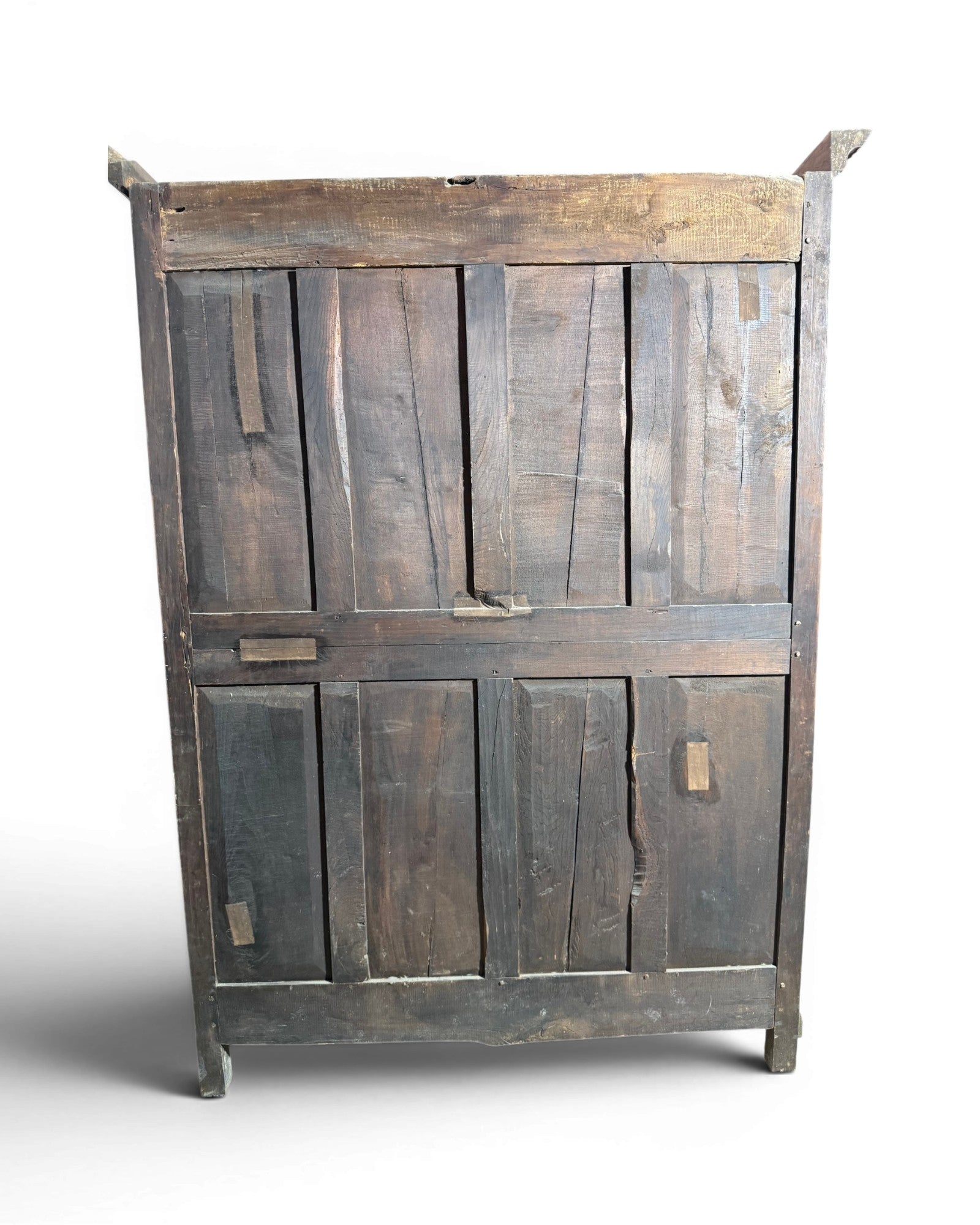 Charles X 1830s Solid Walnut Wardrobe