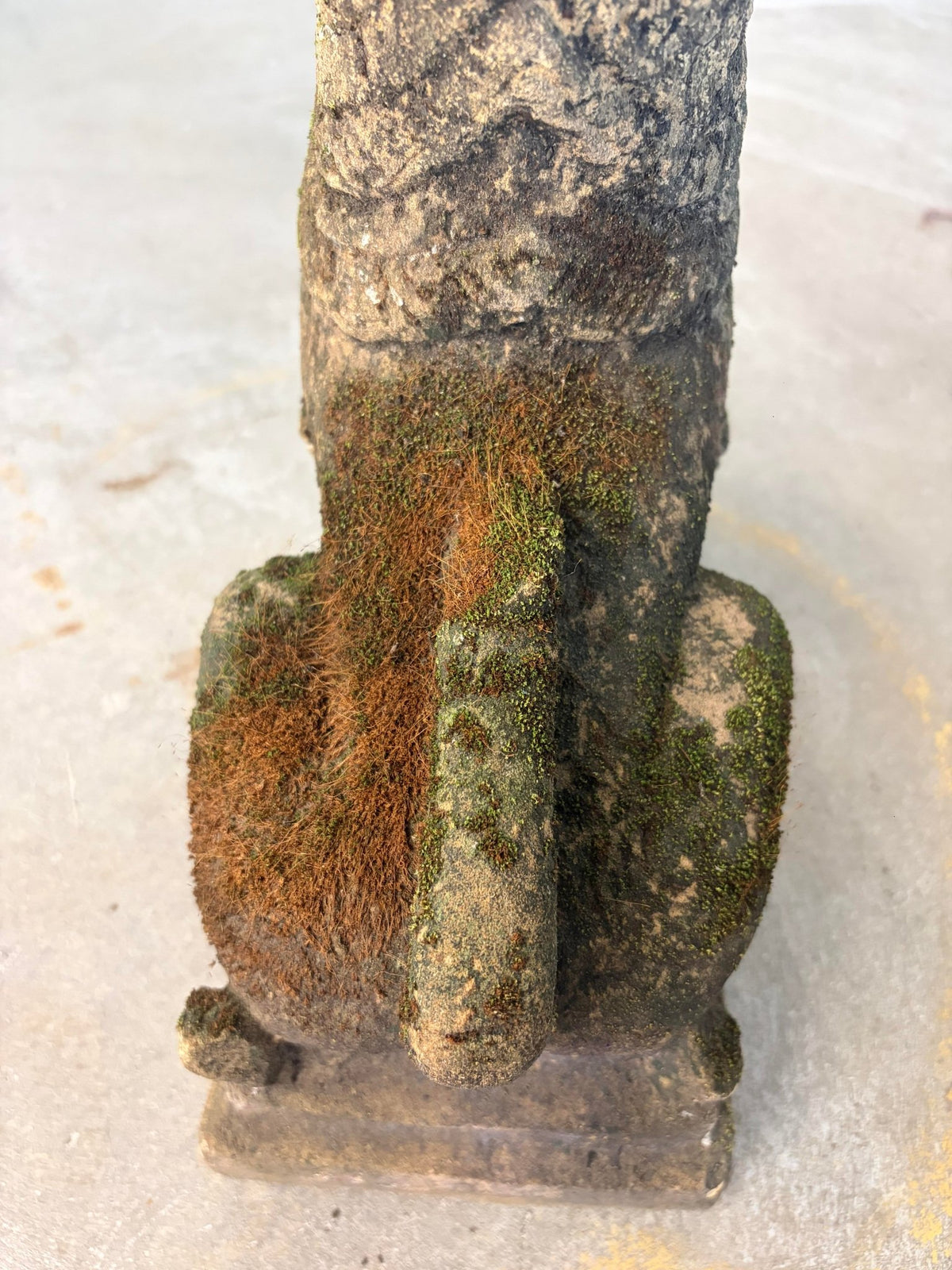 Burmese Sandstone Singha Figurine - Surround Living - 17