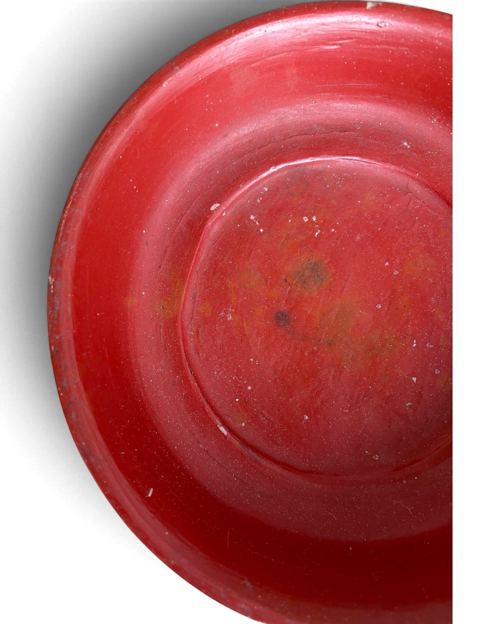 Lanna Lacquer Pedestal Tray (พานเครื่องเขิน)