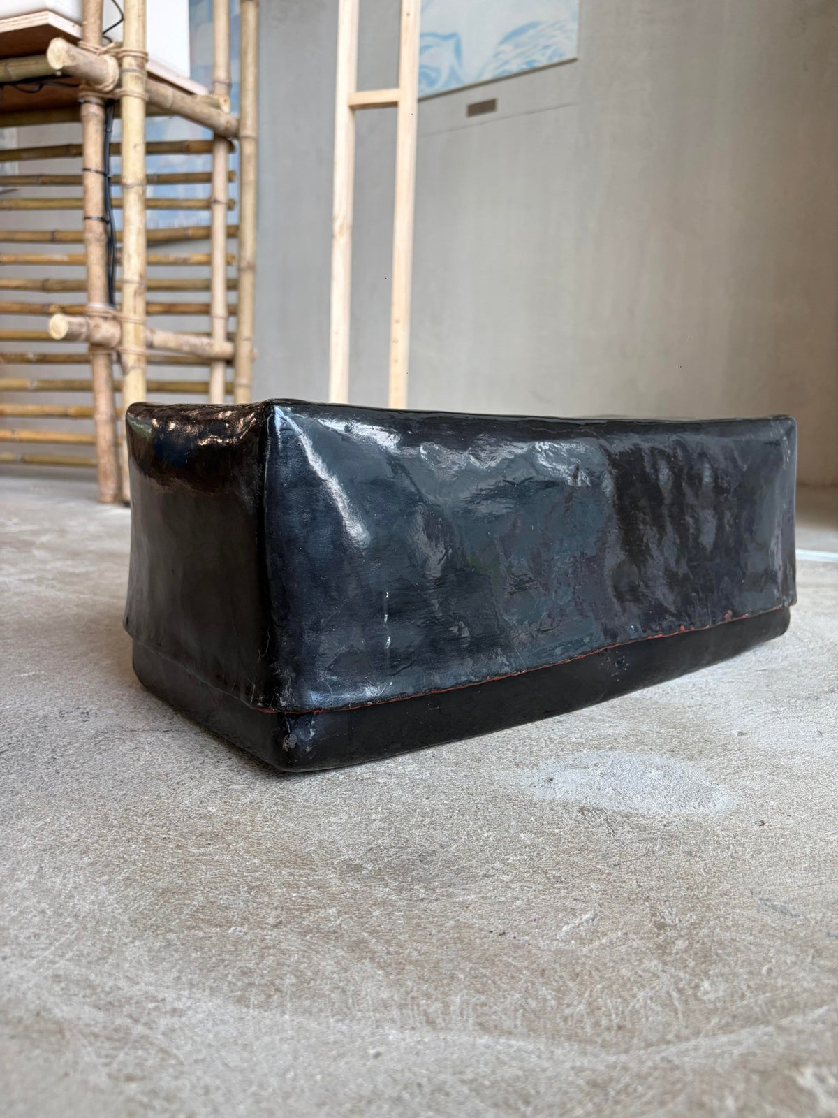 Black Lacquerware Container M - Surround Living - 2