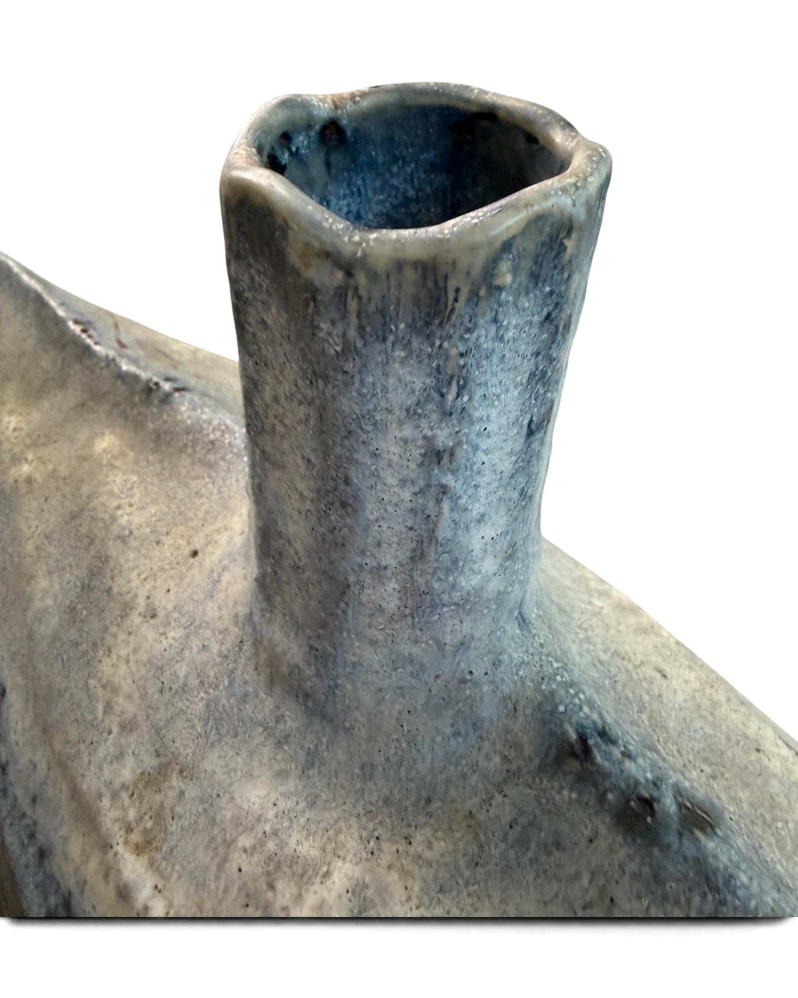 Raku Ceramic Vase