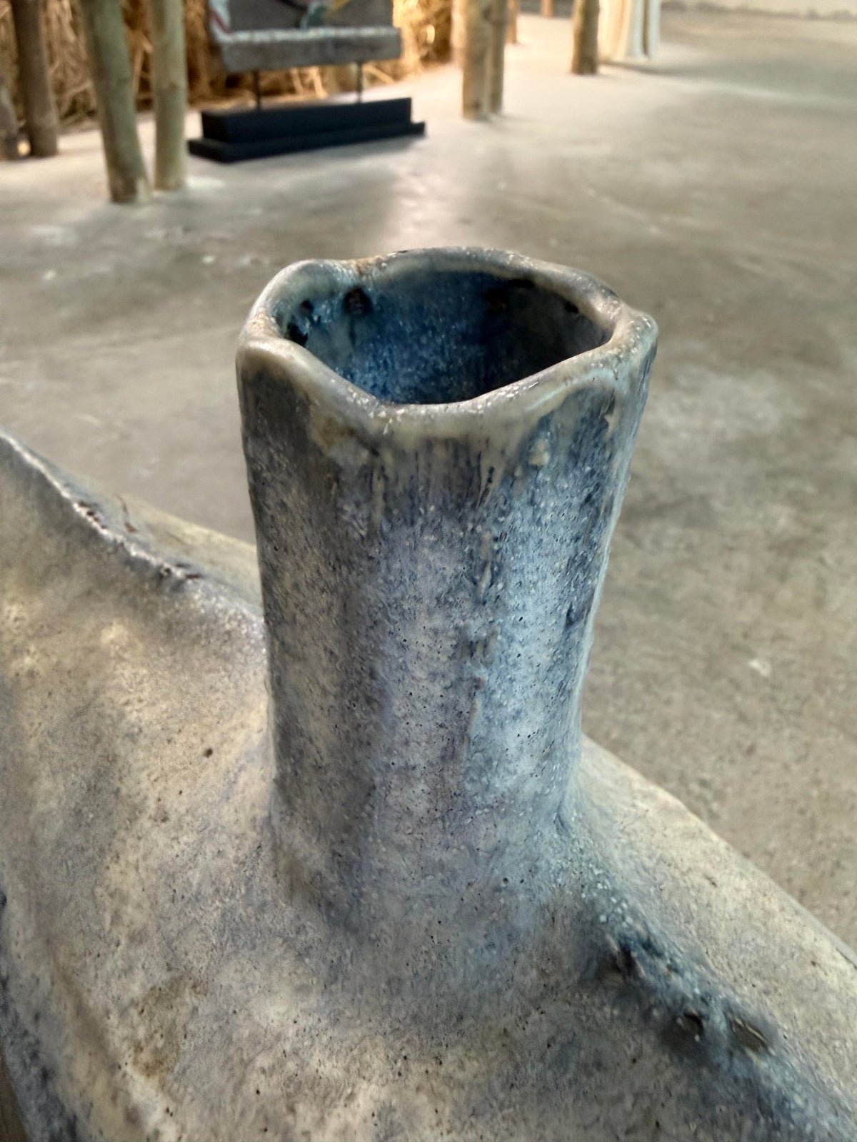 Raku Ceramic Vase - Surround Living - 12