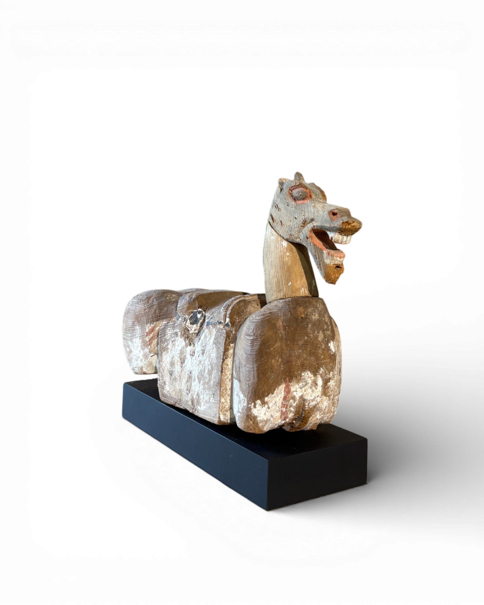 Ancient Xinjiang Funerary Horse Animal Sculpture - Surround Living - 3