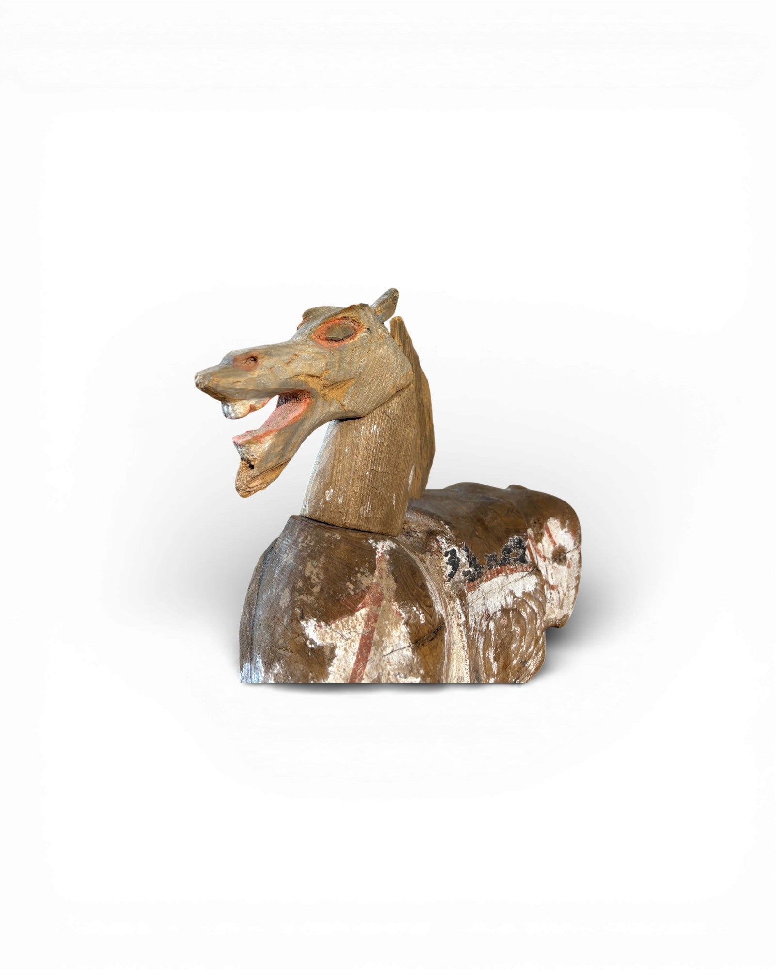 Ancient Xinjiang Funerary Horse Animal Sculpture - Surround Living - 14