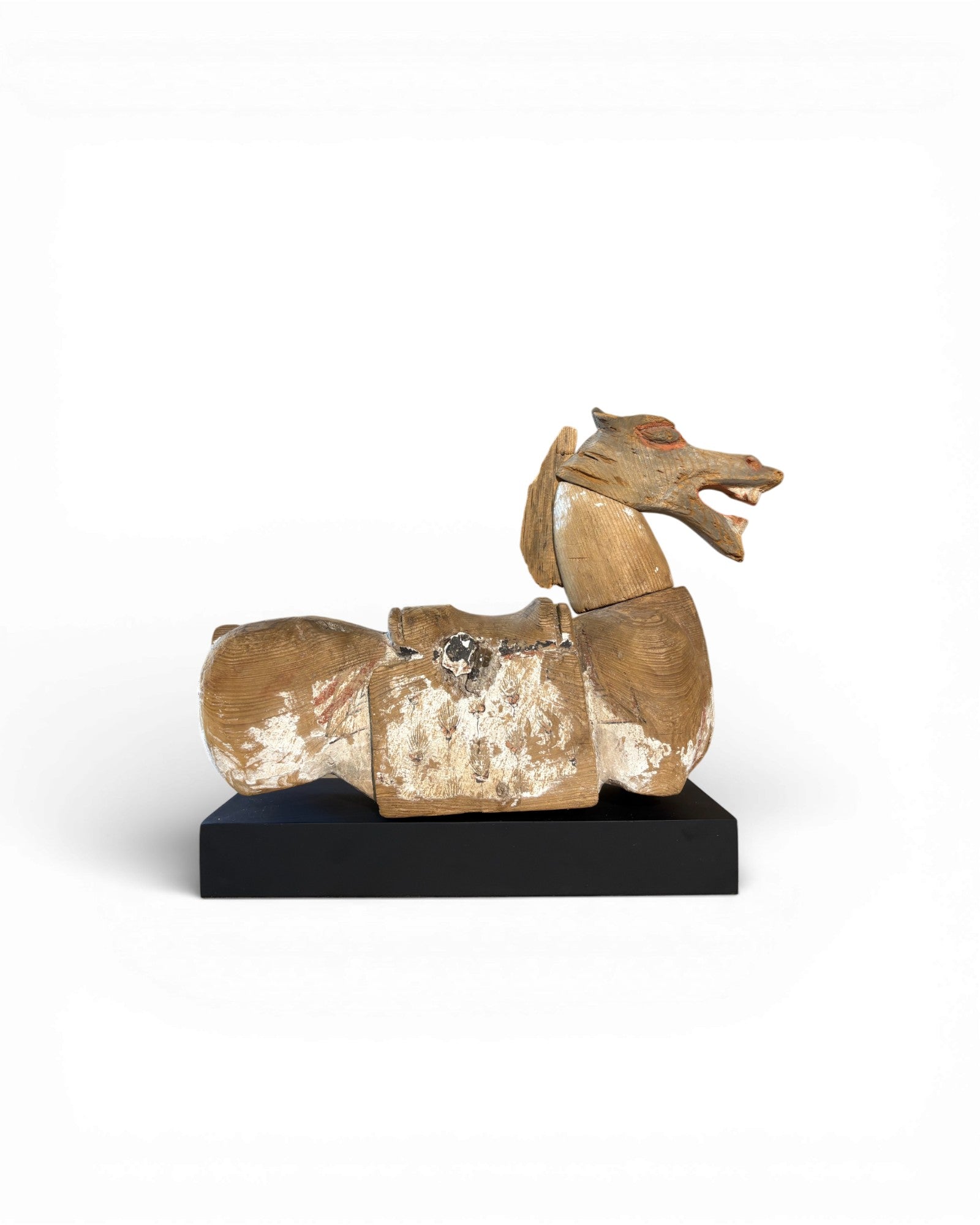 Ancient Xinjiang Funerary Horse Animal Sculpture