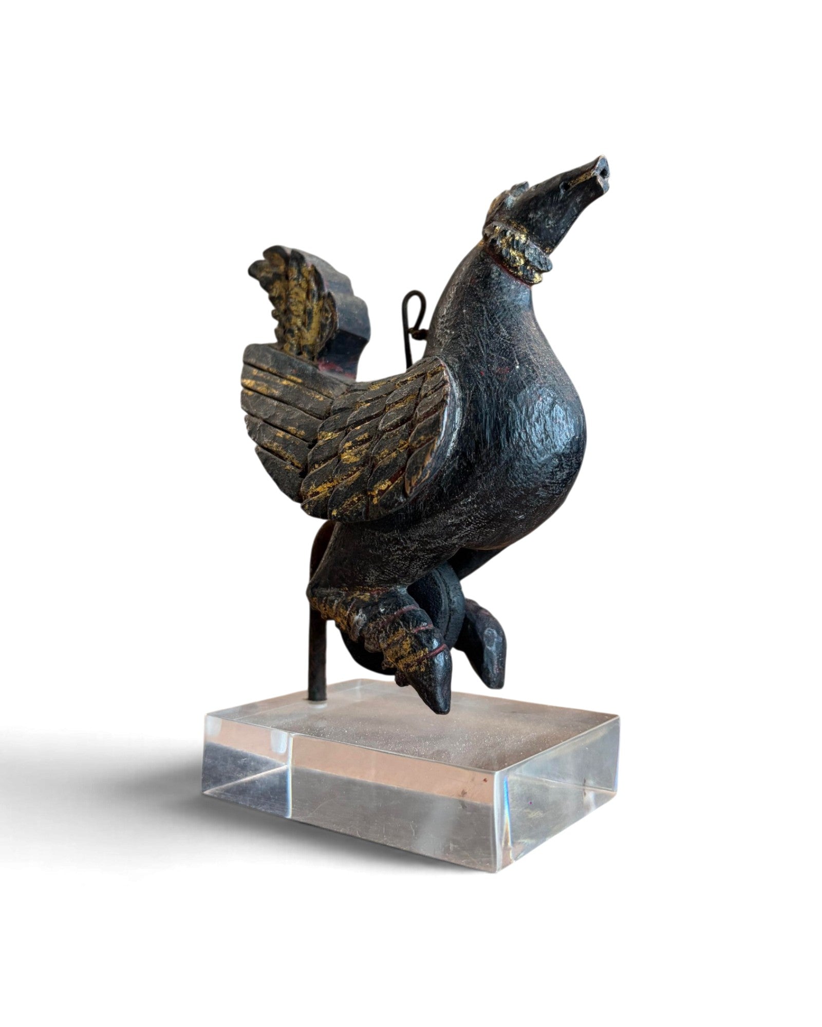 Mandalay Wooden Swan Figurine