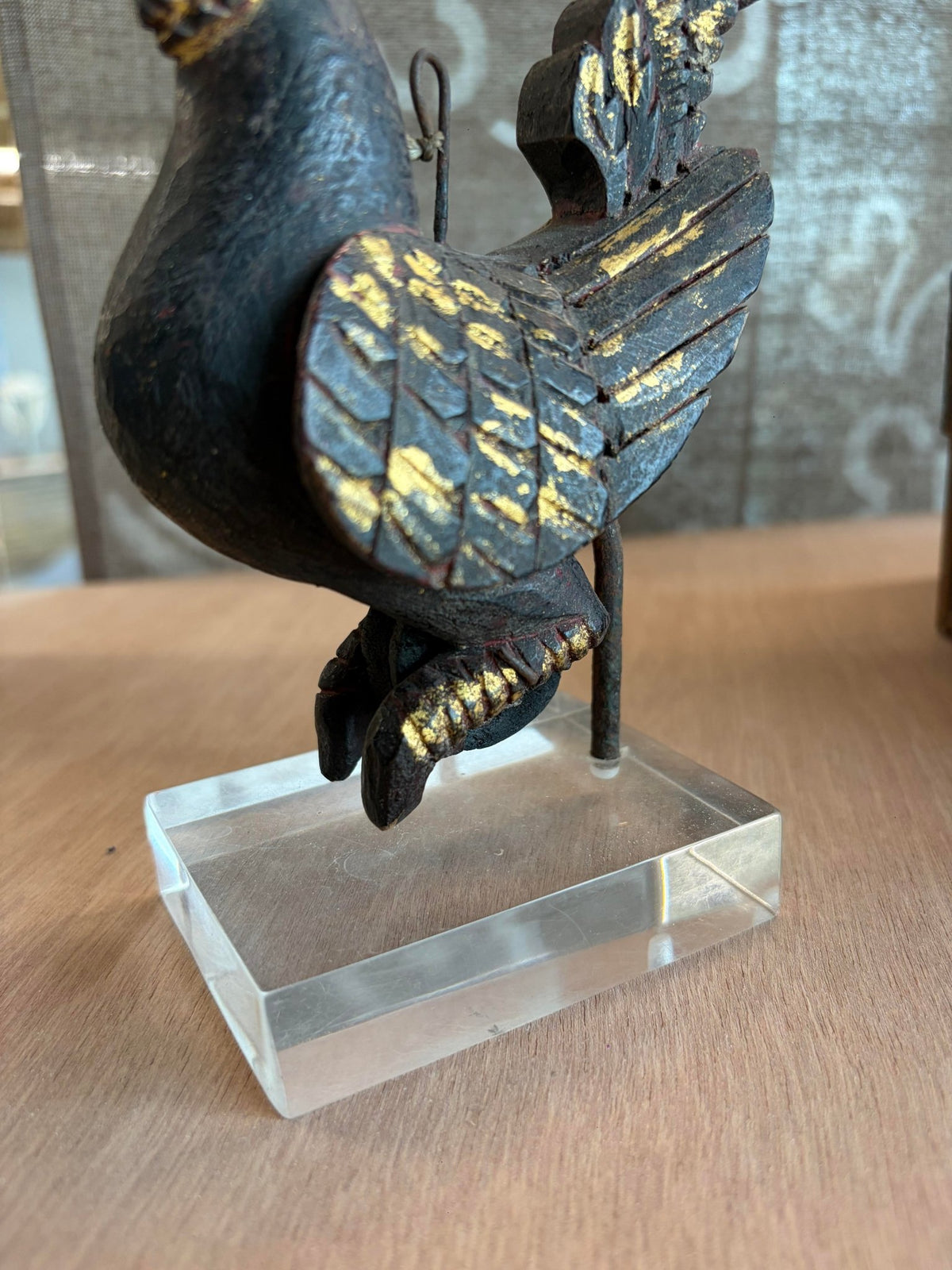 Mandalay Wooden Swan Figurine - Surround Living - 15