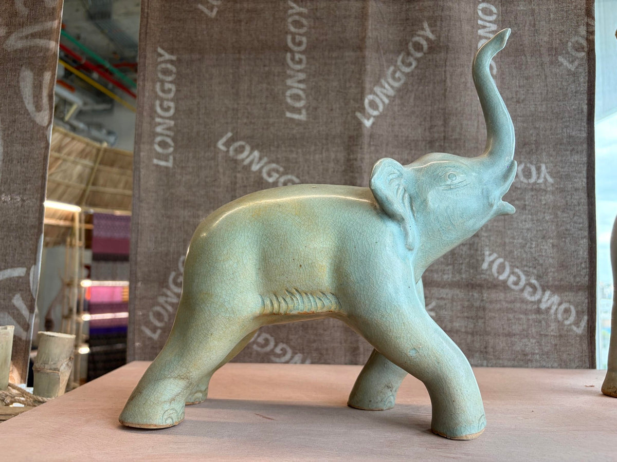 Elephant & Horse Ceramic Figurines - Surround Living - 6