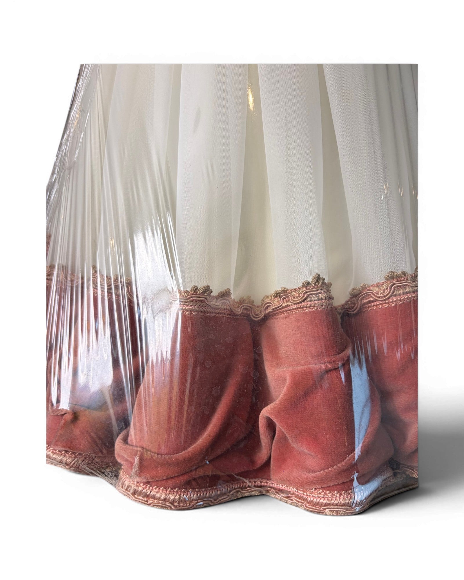Porcelain Vase Table Lamp with Velvet Shades (Sold in Pairs) - Surround Living - 16