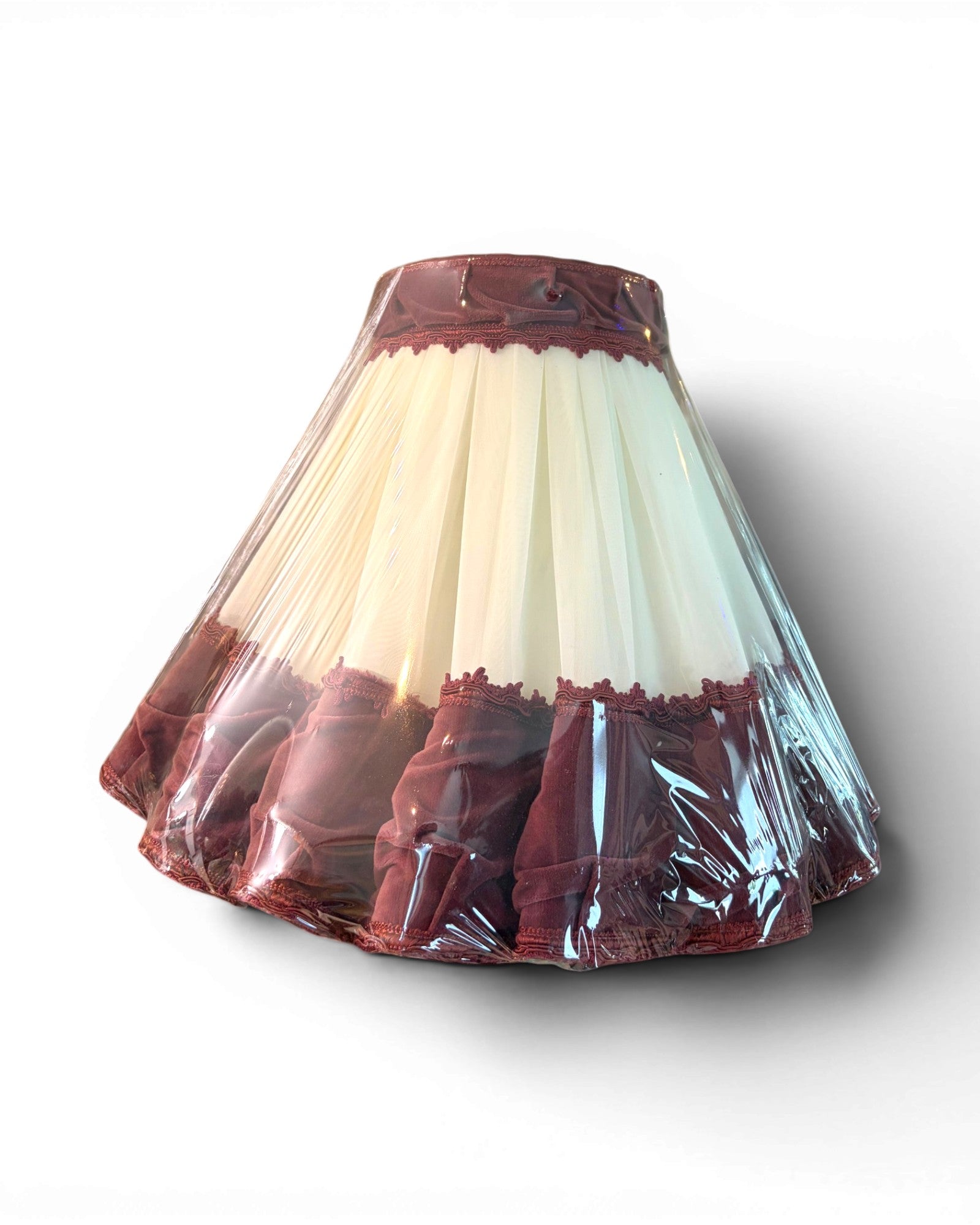 Porcelain Vase Table Lamp with Velvet Shades (Sold in Pairs) - Surround Living - 17