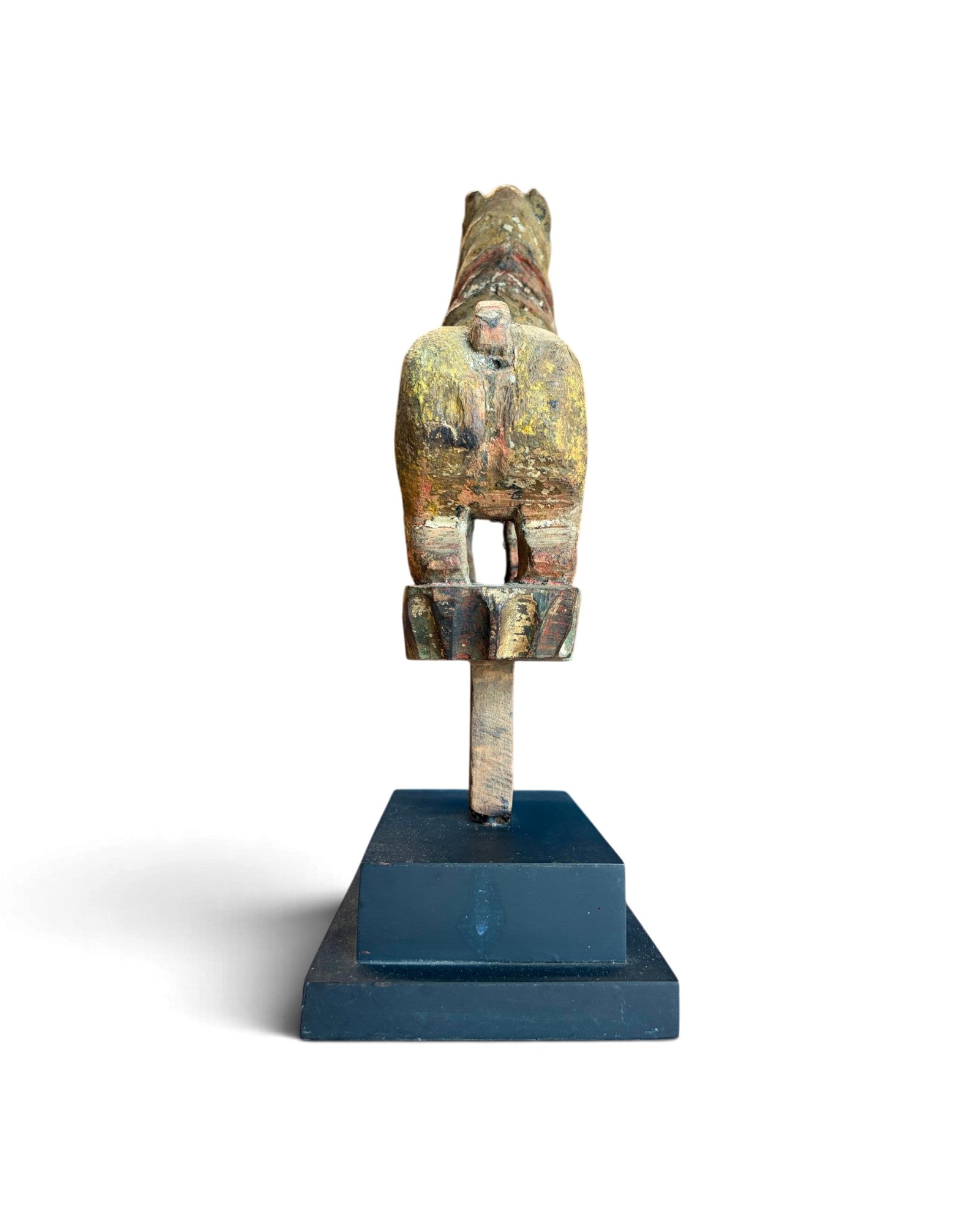 Burmese Wooden Singha Figurine (ไม้แกะรูปสิงห์พม่า)