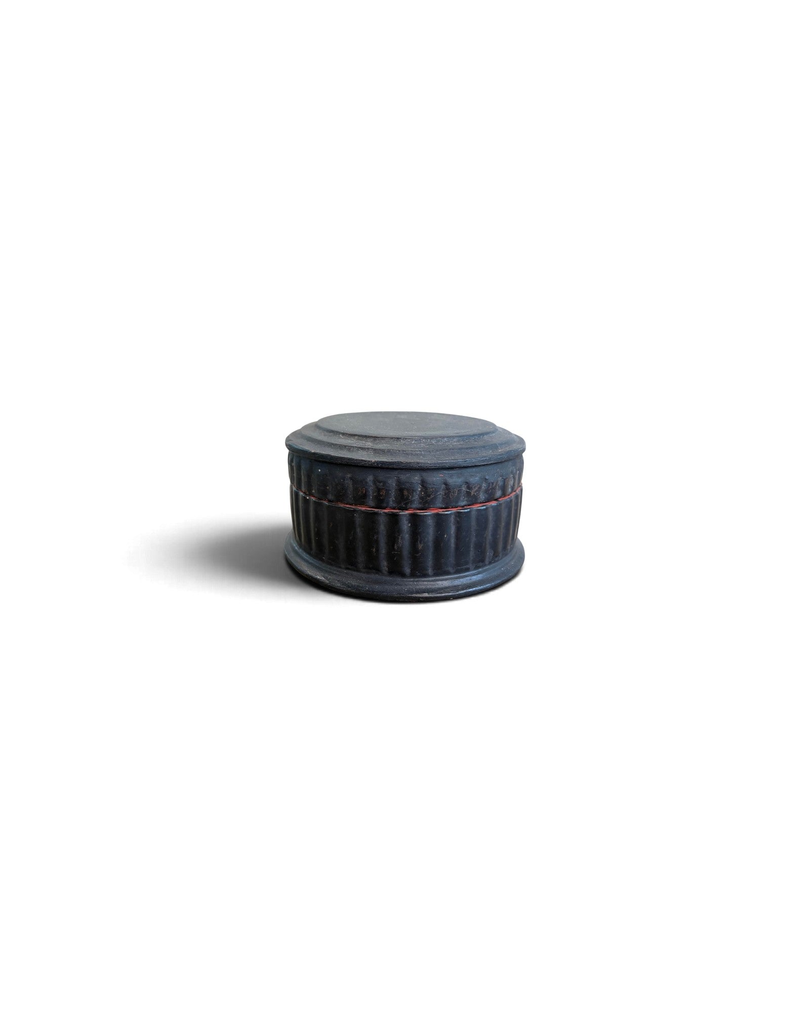 Black Burmese Lacquerware with Lid
