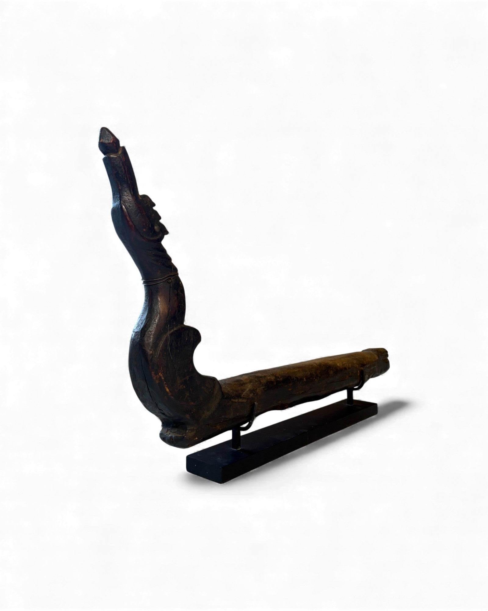 Burmese Oxcart Decorative Woodcarving - Surround Living - 10