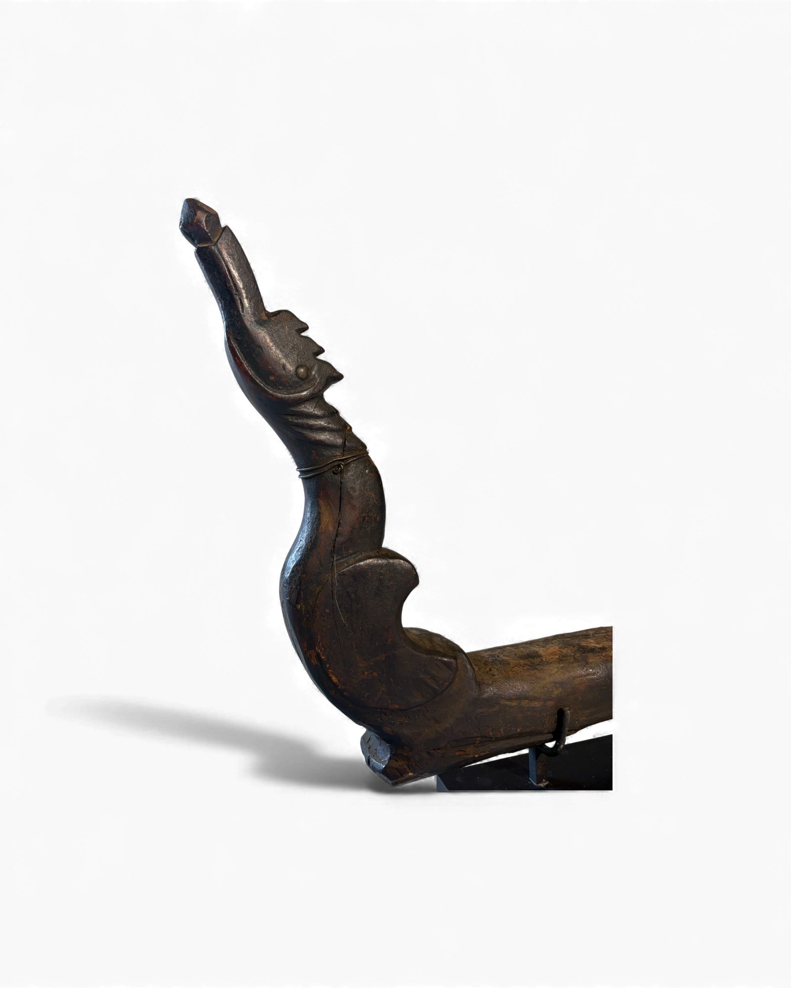 Burmese Oxcart Decorative Woodcarving - Surround Living - 11