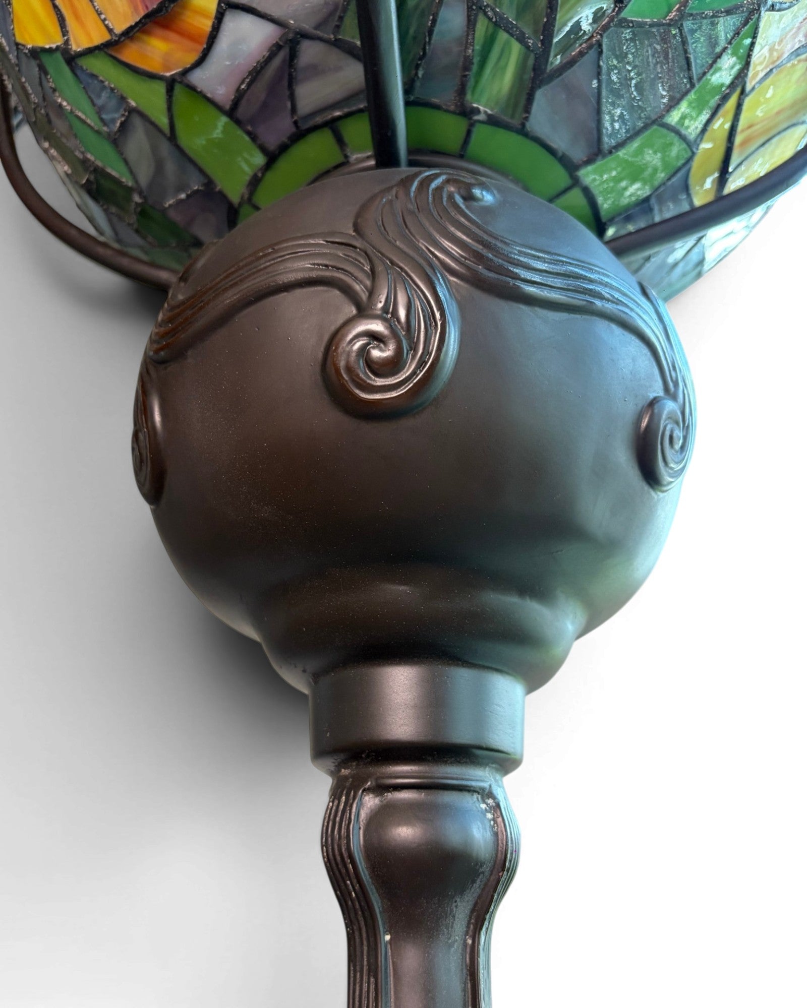 Spherical Stained Glass Floor Lamp - Surround Living - 8