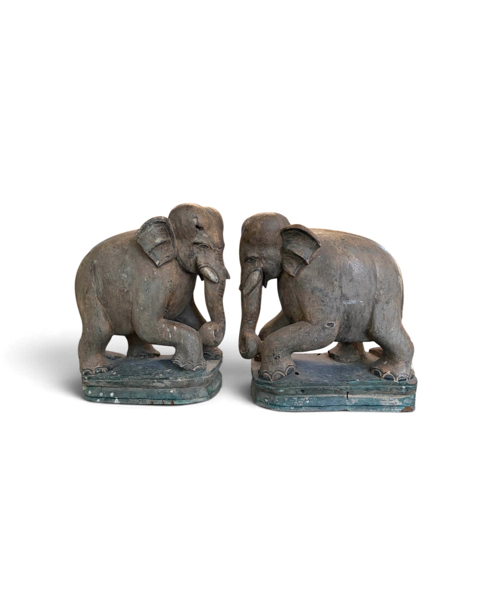 Wooden Elephant Figure (ไม้แกะช้าง)