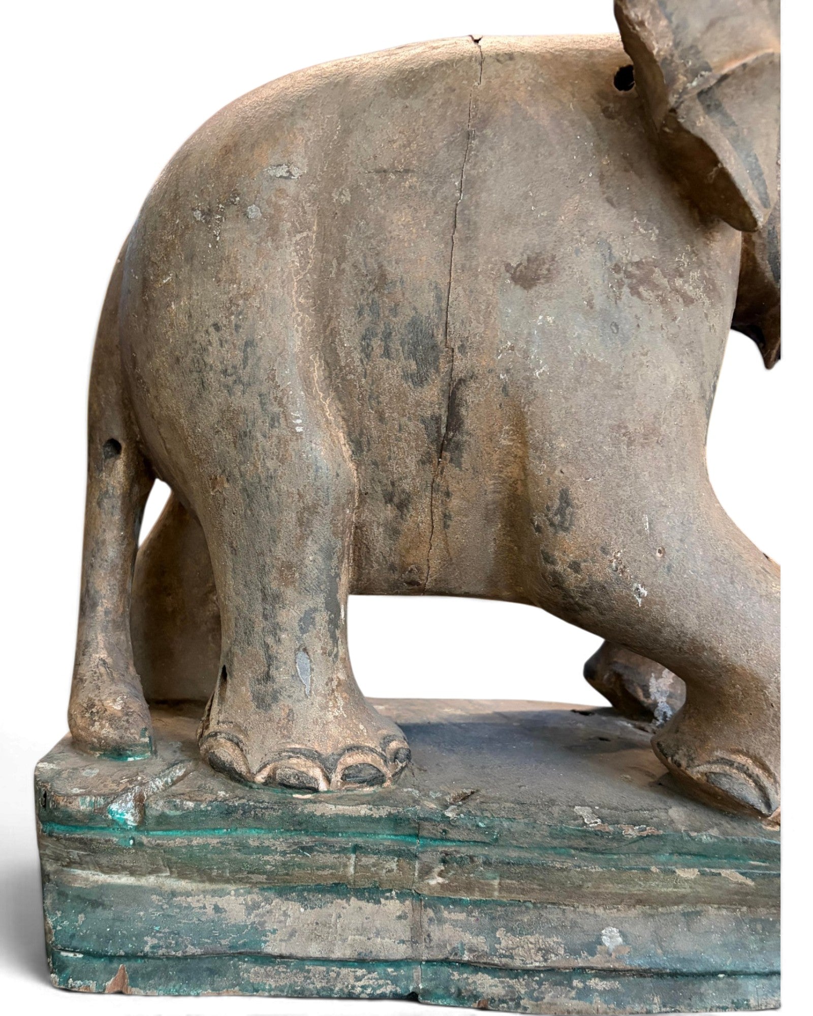 Wooden Elephant Figure (ไม้แกะช้าง)