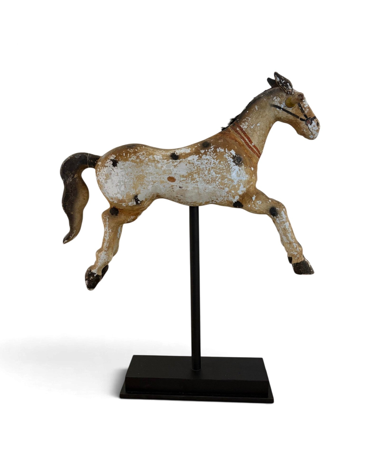 Indian Wooden Horse figurine
