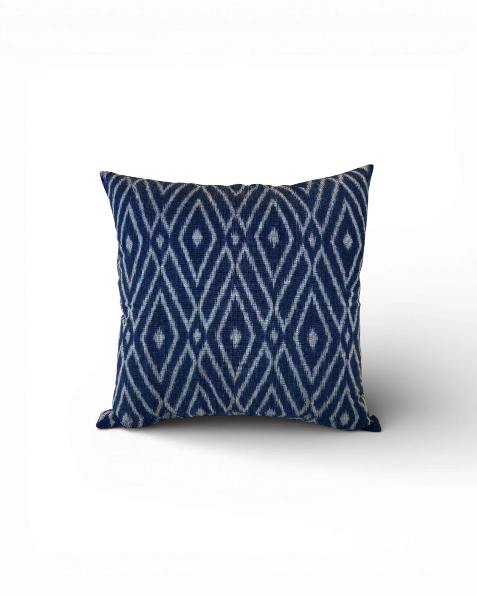 Indigo Diamond Ikat Cushion - Surround Living - 2