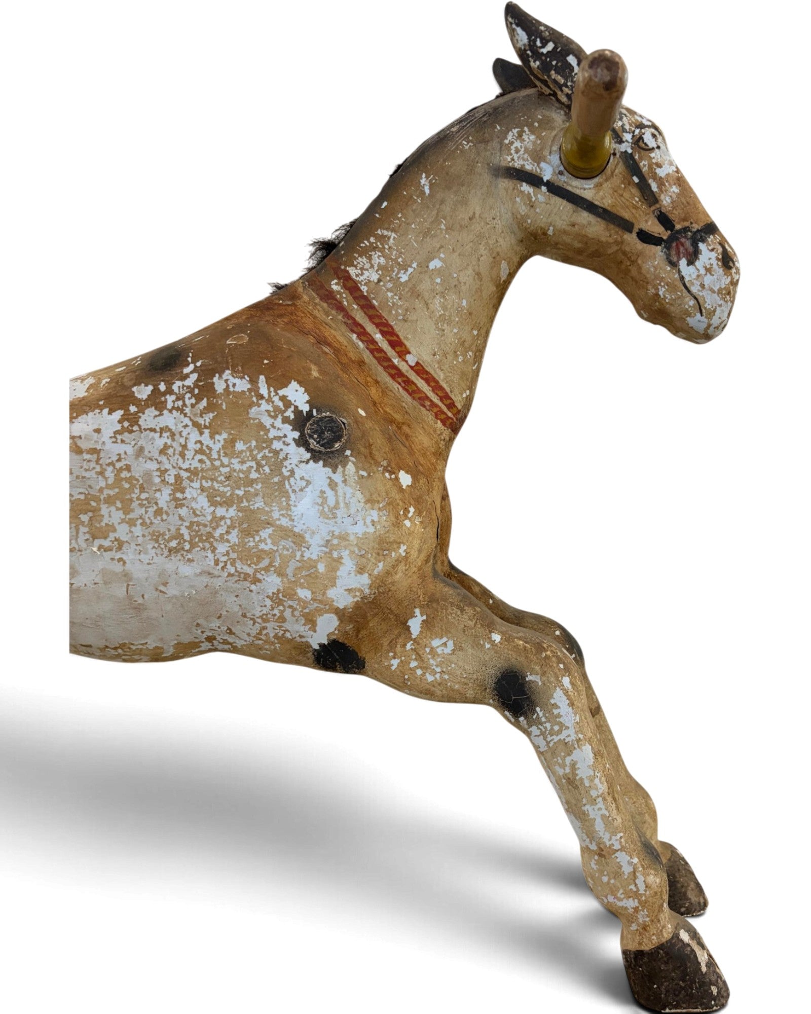 Indian Wooden Horse figurine