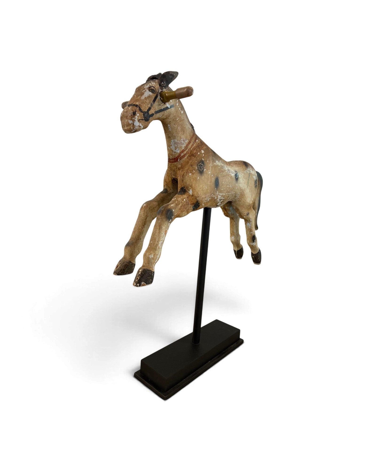 Indian Wooden Horse figurine