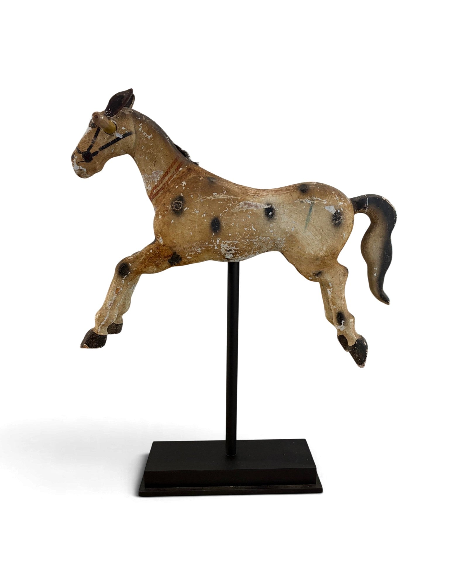 Indian Wooden Horse figurine