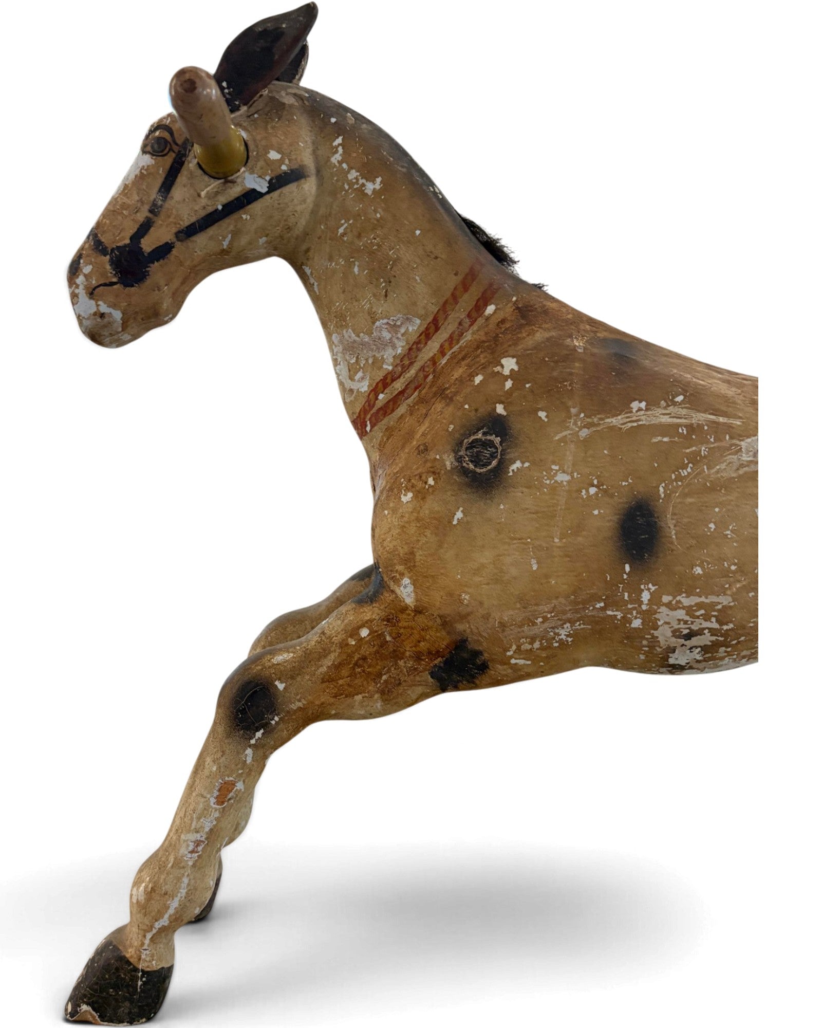 Indian Wooden Horse figurine