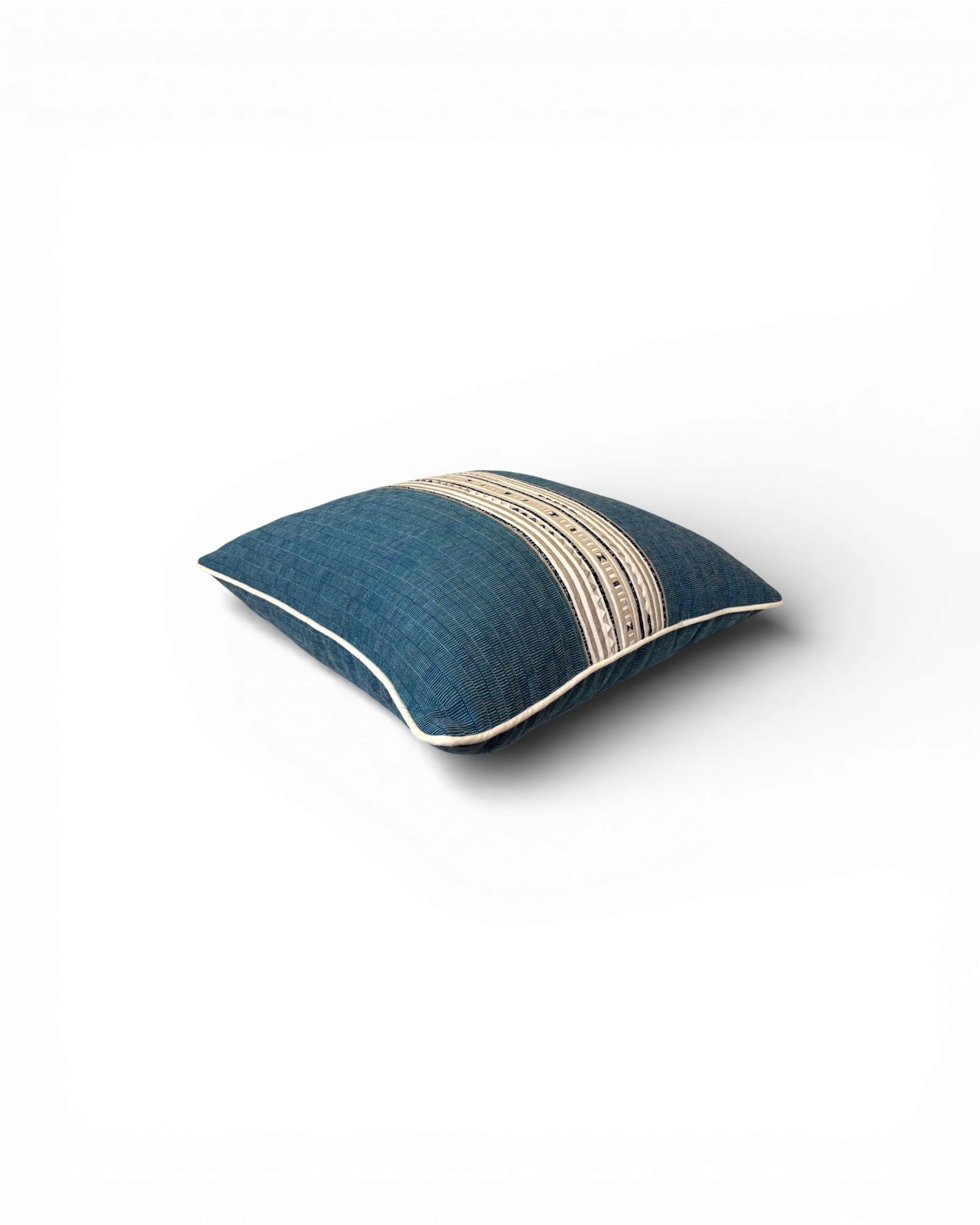 XL Tribal Stripe Panel Cushion - Teal - Surround Living - 7