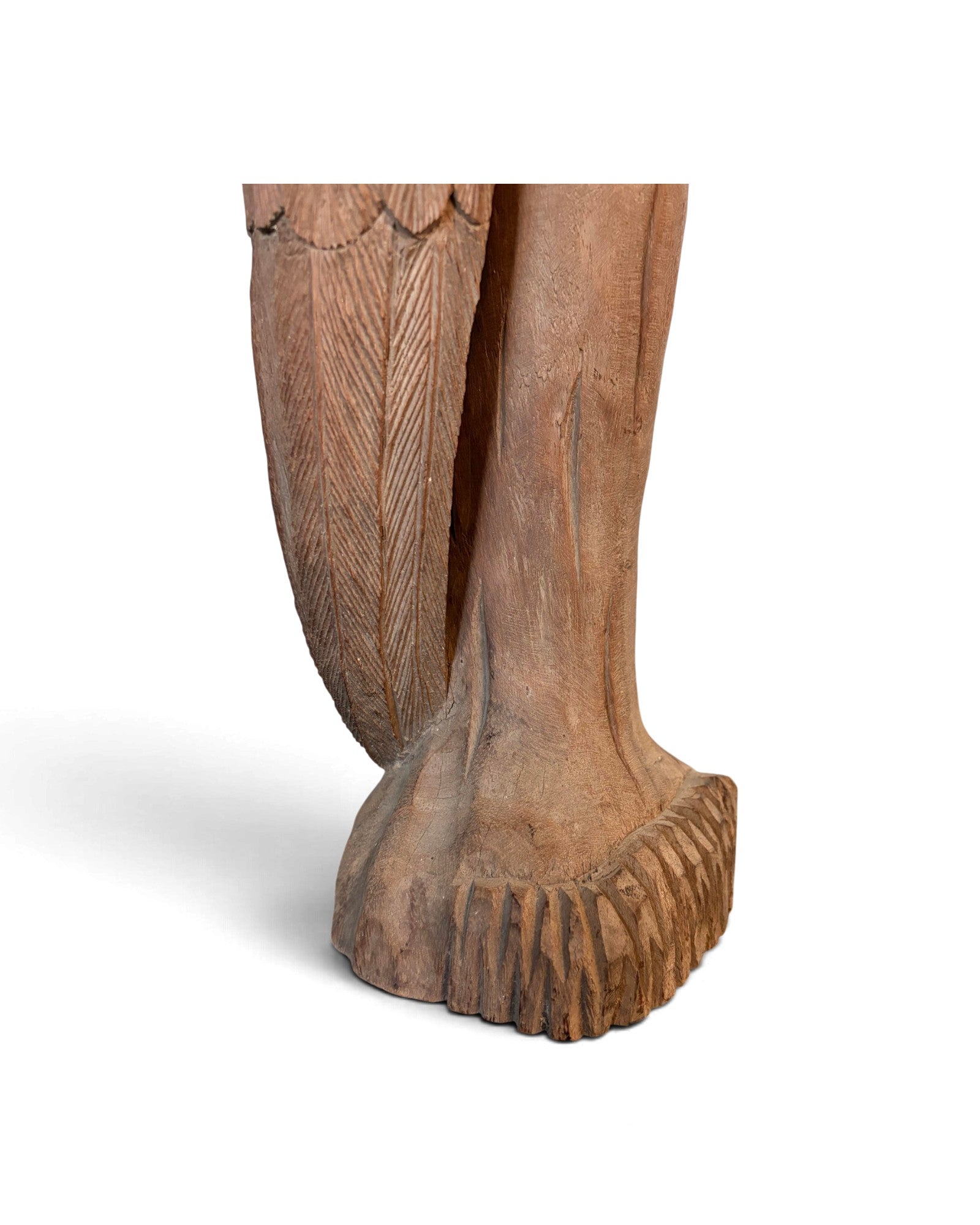 Burmese Wooden Swan Figurine (ไม้แกะนกแก้ว)