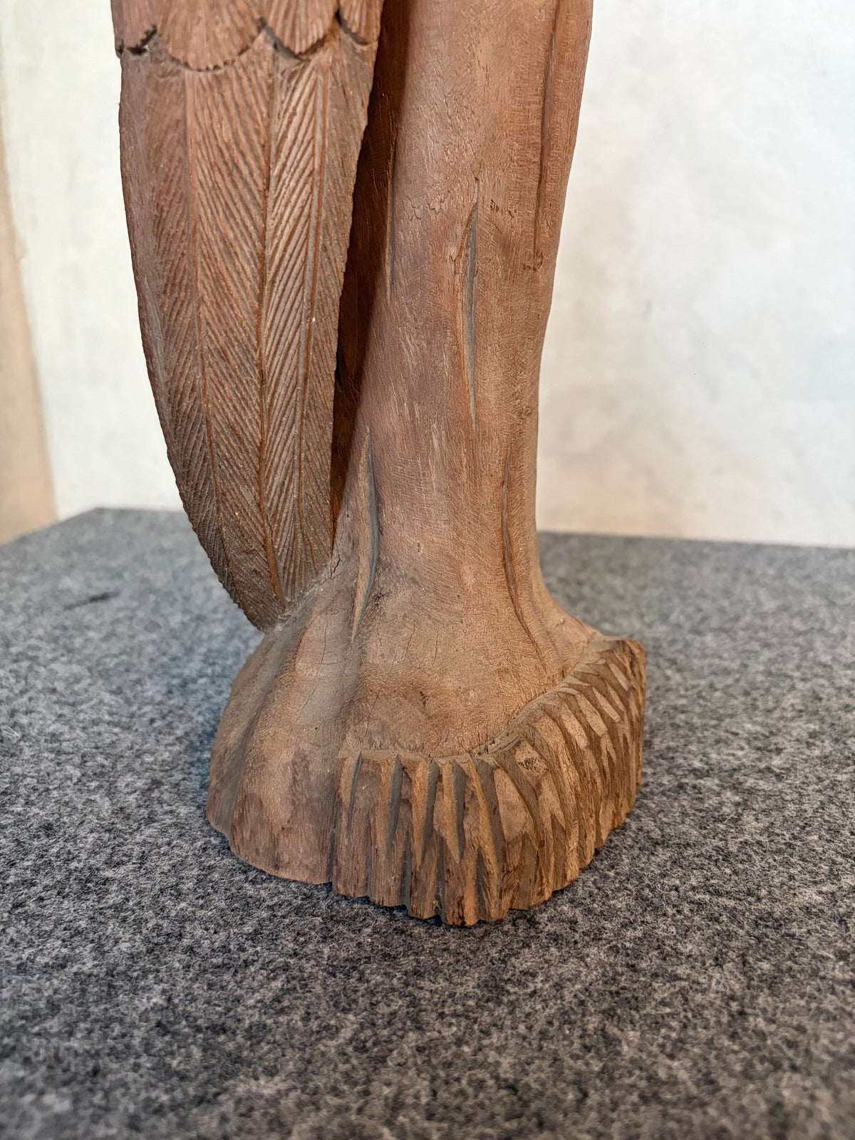 Burmese Wooden Swan Figurine (ไม้แกะนกแก้ว) - Surround Living - 13