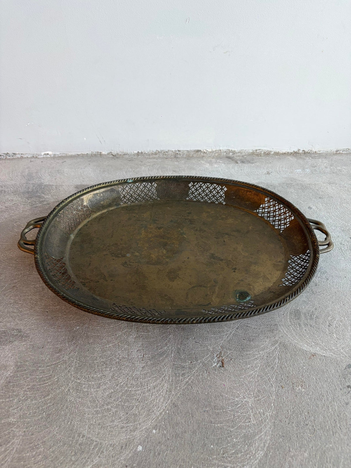 Brass Tray 38x55" (ถาดทองเหลือง) - Surround Living - 5