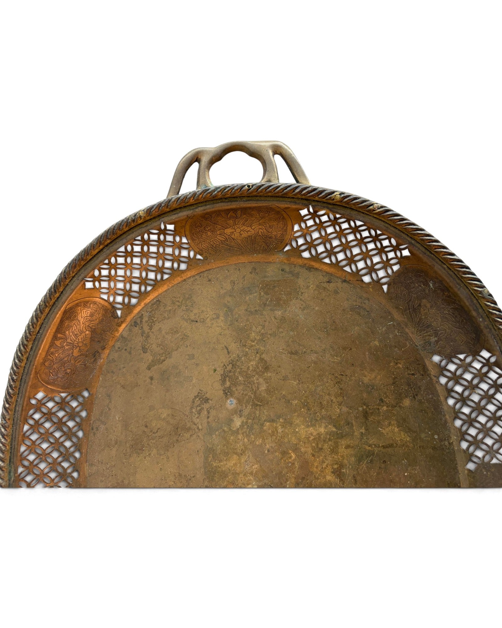 Brass Tray 38x55" (ถาดทองเหลือง)