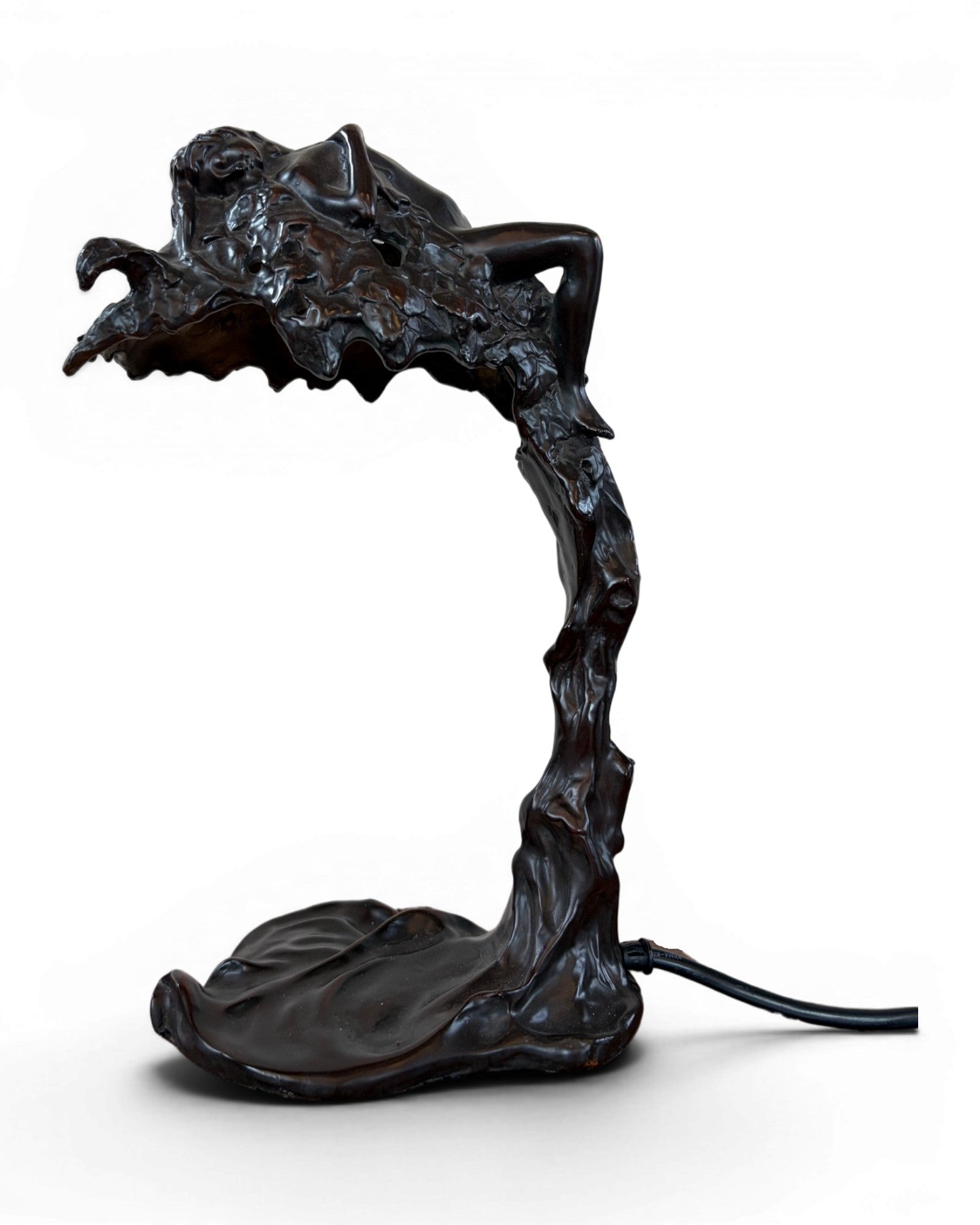 Art Nouveau Bronze Figural Table Lamp - Surround Living - 2