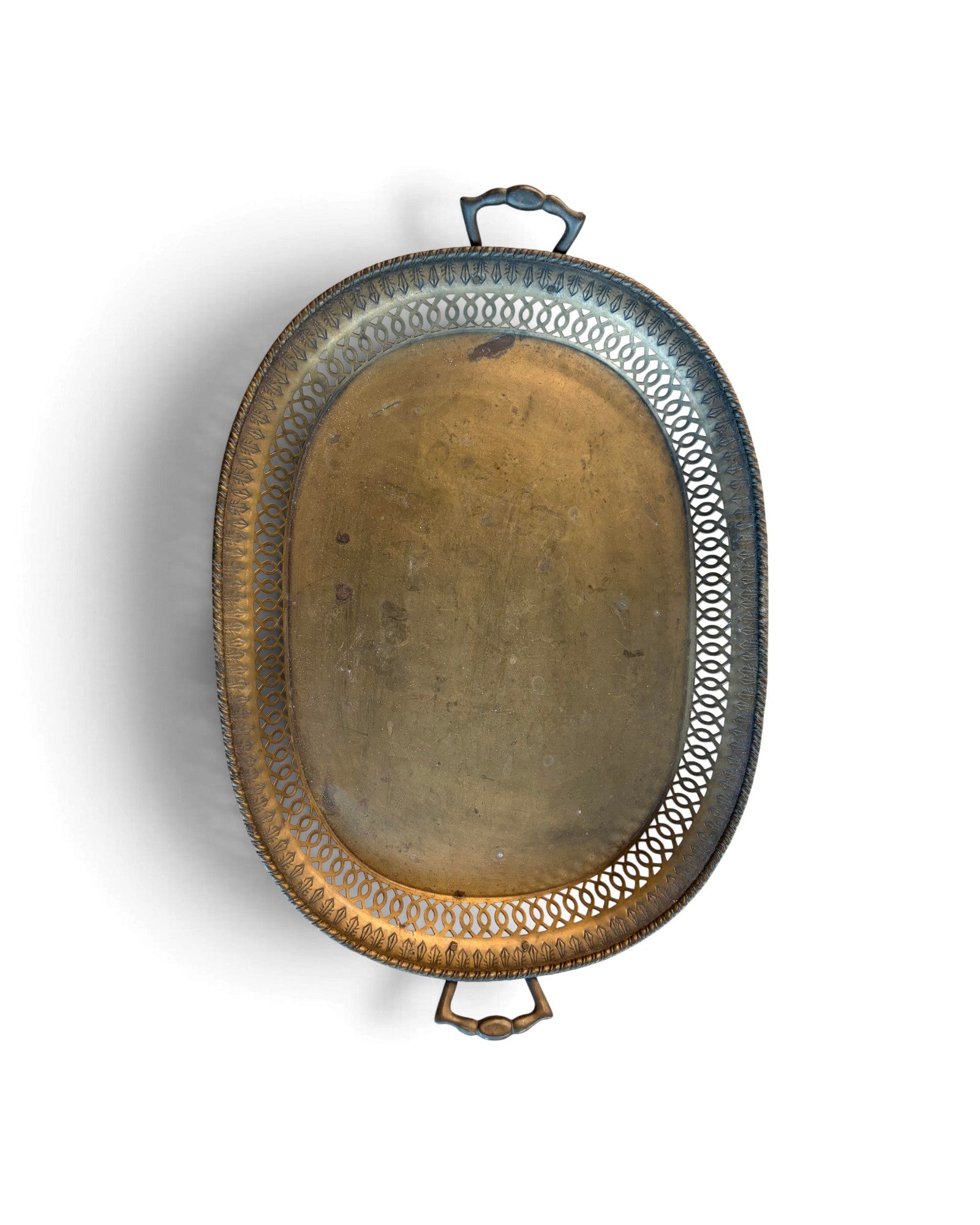 Brass Tray 34x50" (ถาดทองเหลือง)