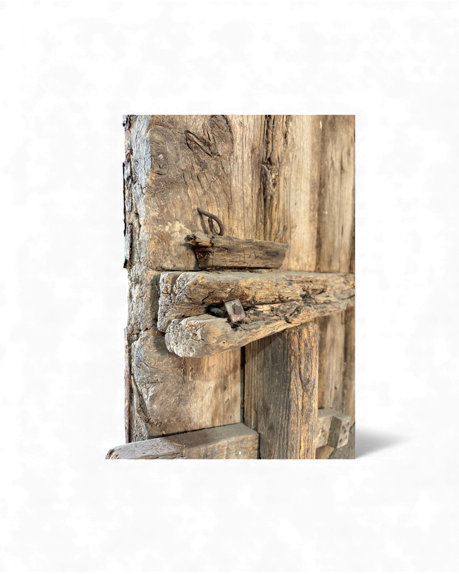 Antique Chinese Wooden Door Panel - Surround Living - 24