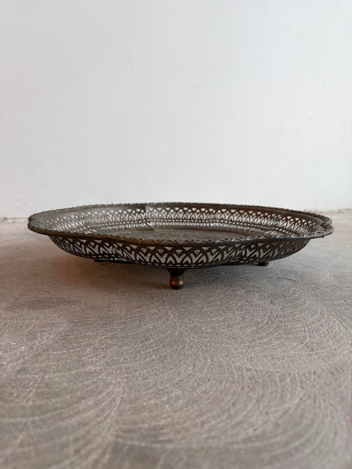 Brass Tray Dia36 (ถาดทองเหลือง) - Surround Living - 6