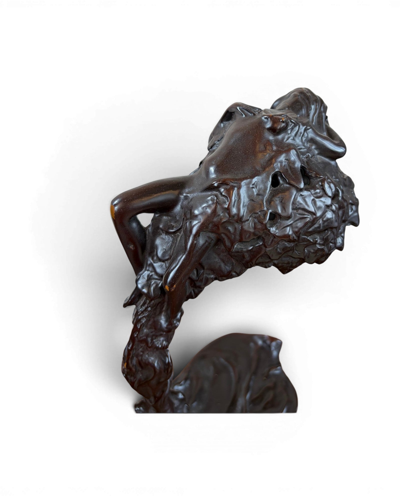 Art Nouveau Bronze Figural Table Lamp - Surround Living - 15