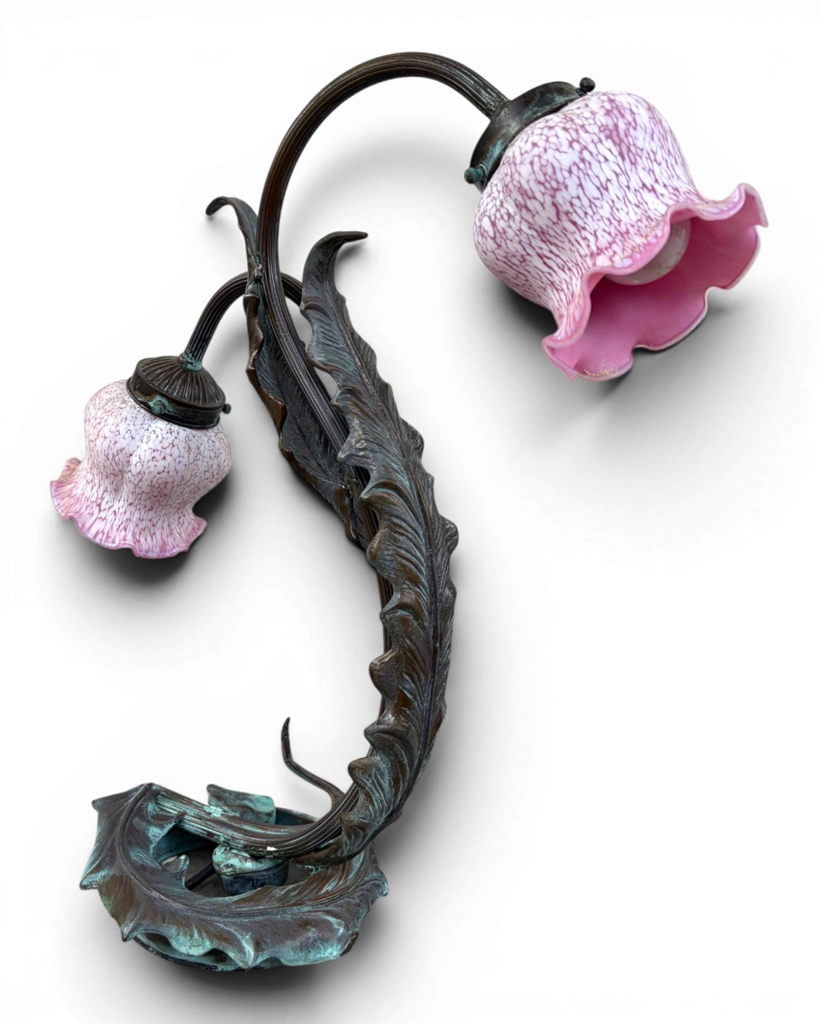 Double Branch Pink Lily Table Lamp - Surround Living - 3