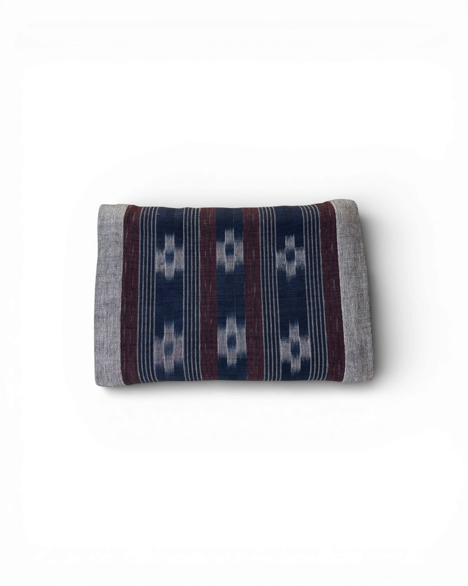 Indigo Ikat Triangle Support Cushion - Surround Living - 2