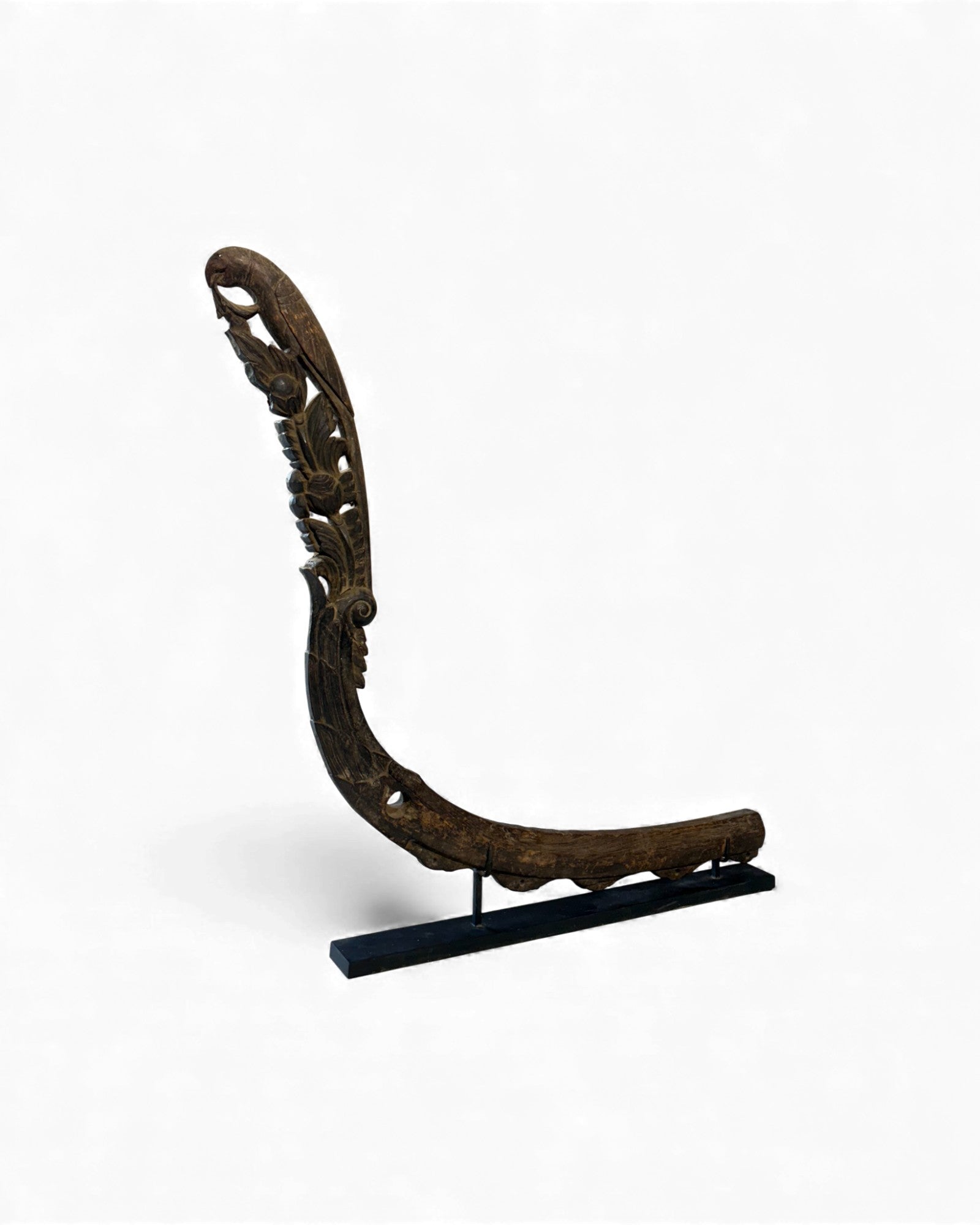 Burmese Oxcart Carving - Surround Living - 1