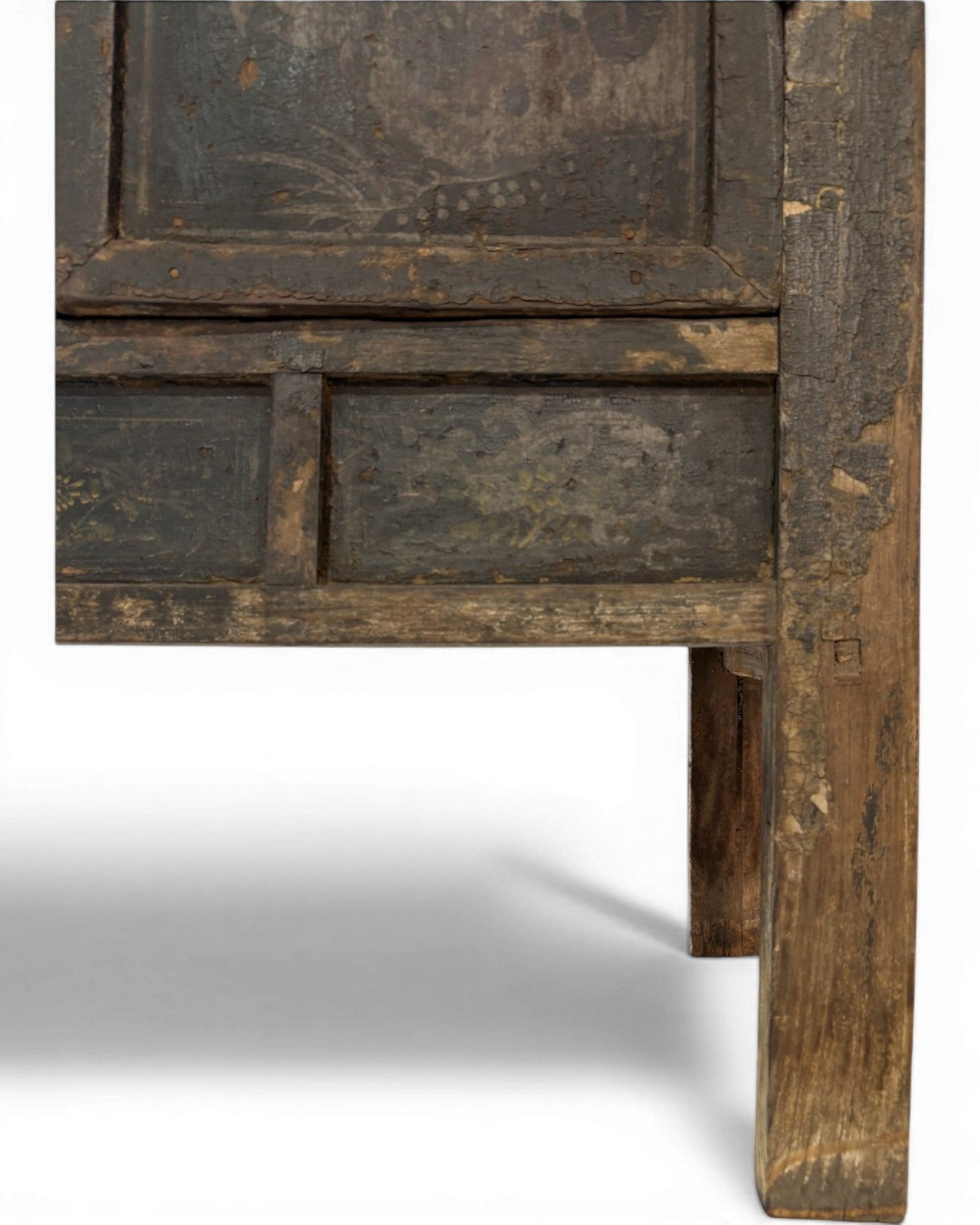 Black Lacquer Floral Cabinet - Surround Living - 17