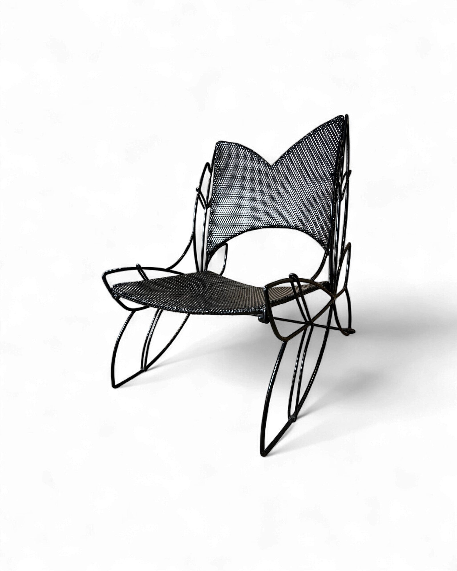 Sculptural Wire Mesh Lounge Chair Outdoor Chair - Surround Living