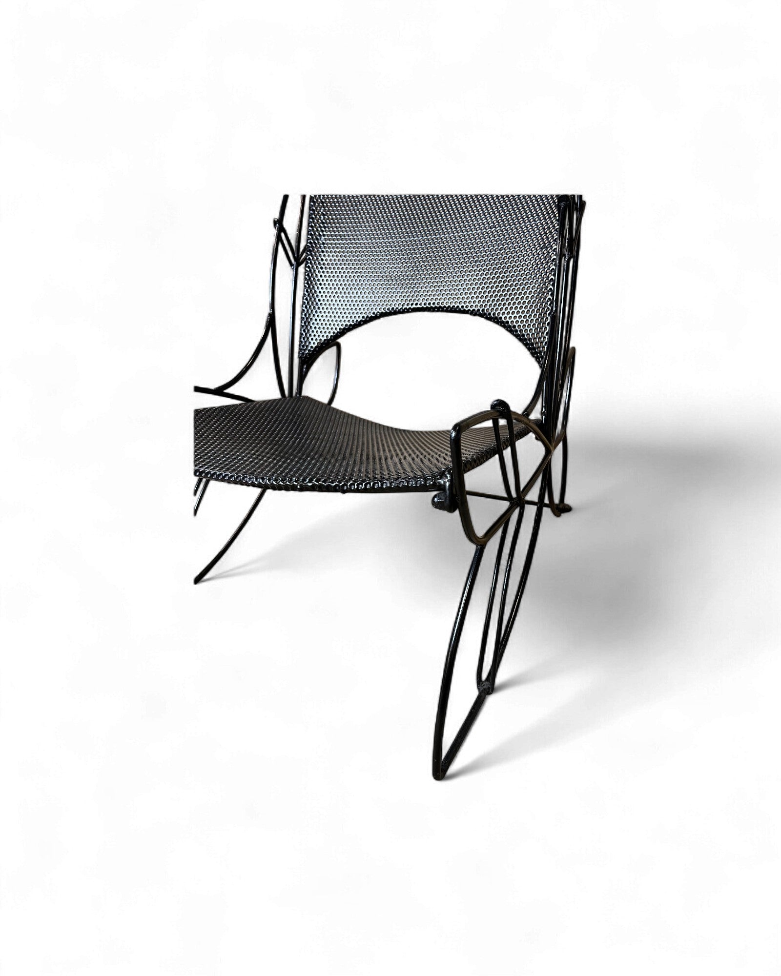 Sculptural Wire Mesh Lounge Chair Outdoor Chair - Surround Living