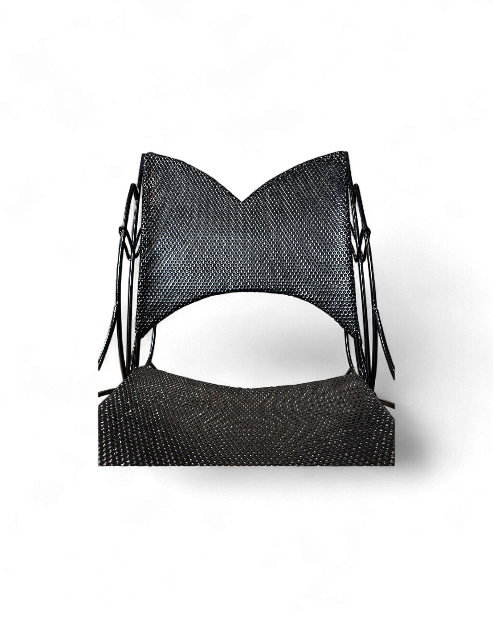 Sculptural Wire Mesh Lounge Chair Outdoor Chair - Surround Living