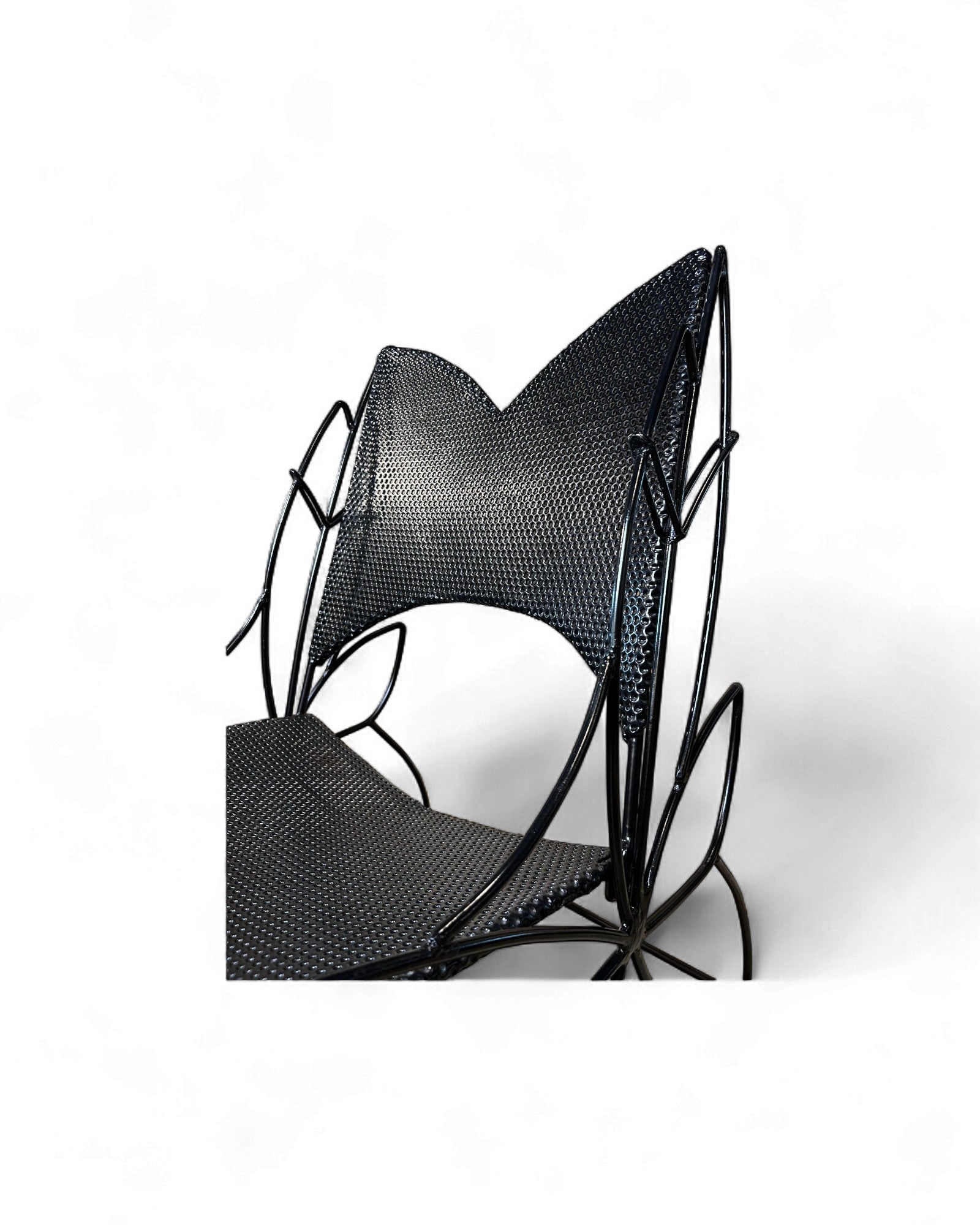 Sculptural Wire Mesh Lounge Chair Outdoor Chair - Surround Living